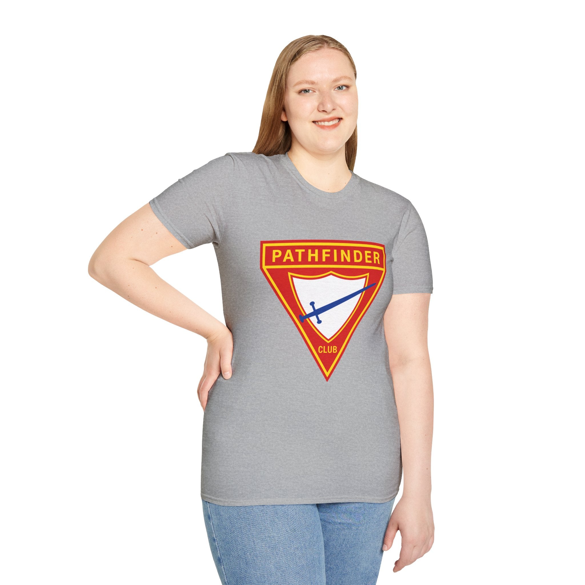Pathfinder Club T-Shirt — Retro Shield Logo Tee