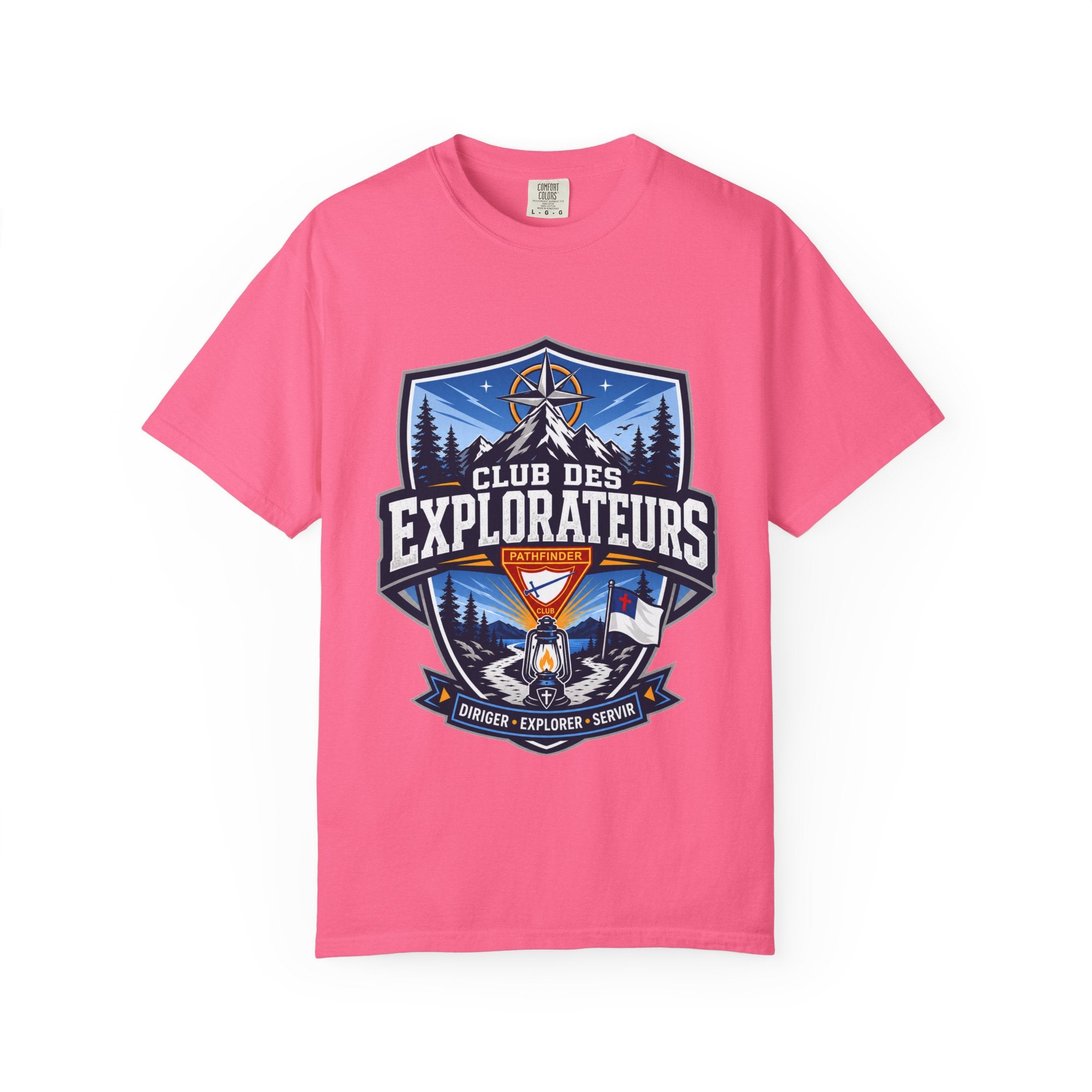 T-shirt adulte unisexe Club des Explorateurs | Lanterne
