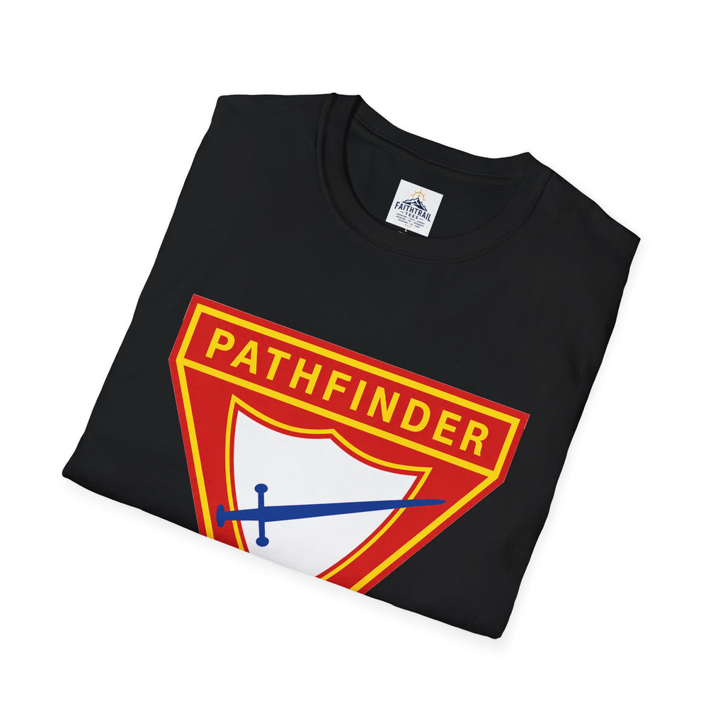 Pathfinder Club T-Shirt — Retro Shield Logo Tee