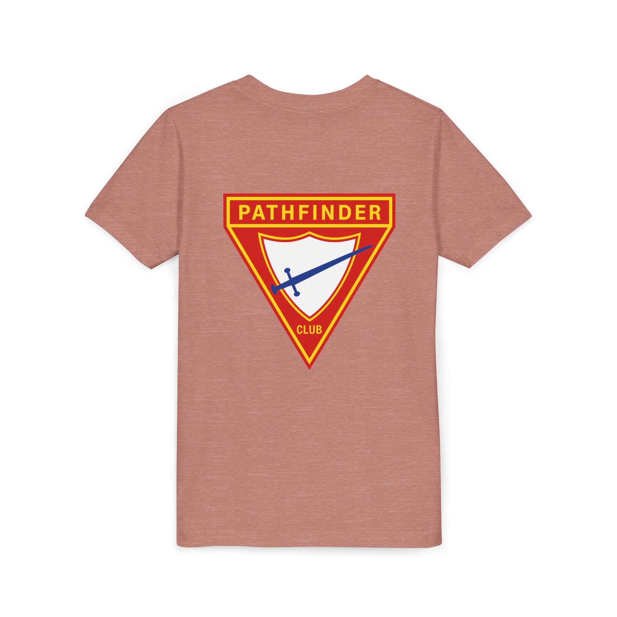 Pathfinder Club Youth Tee — Pathfinder Shield Emblem Short Sleeve Shirt