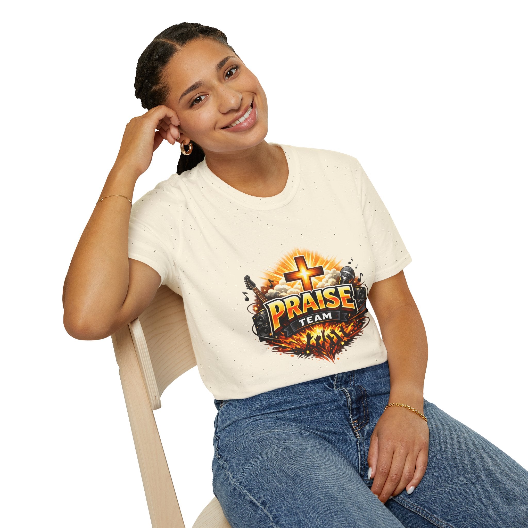 Praise Team T-Shirt — Christian Worship Music Church Youth Shirt