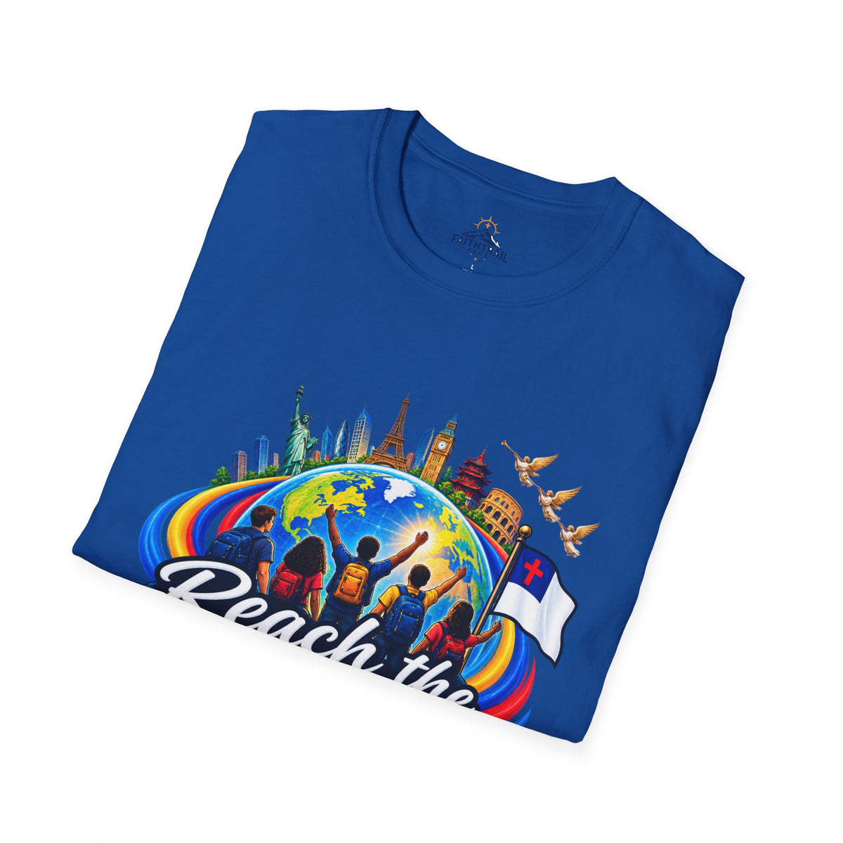 Reach the Nations T-Shirt — Global Missions Christian Outreach Tee