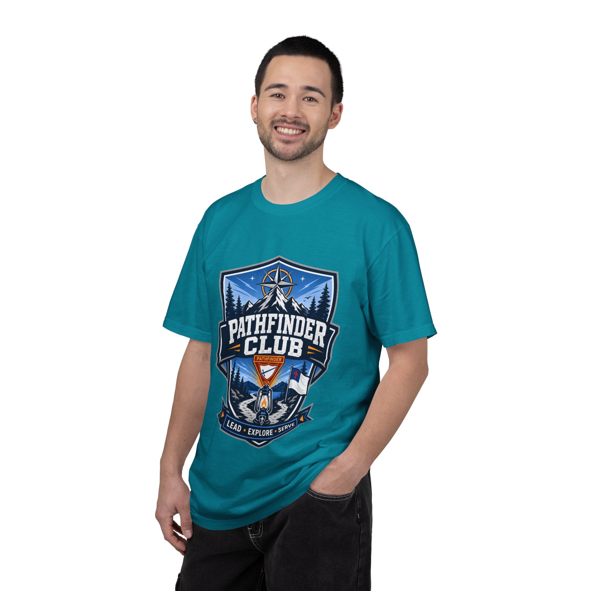 Pathfinder Club Adult Unisex T-shirt | Lantern