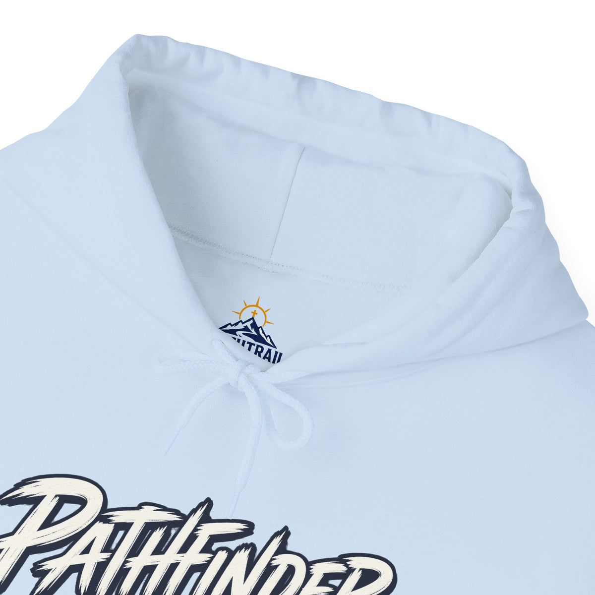 Pathfinder Graphic Hoodie — Retro Script Logo Pullover
