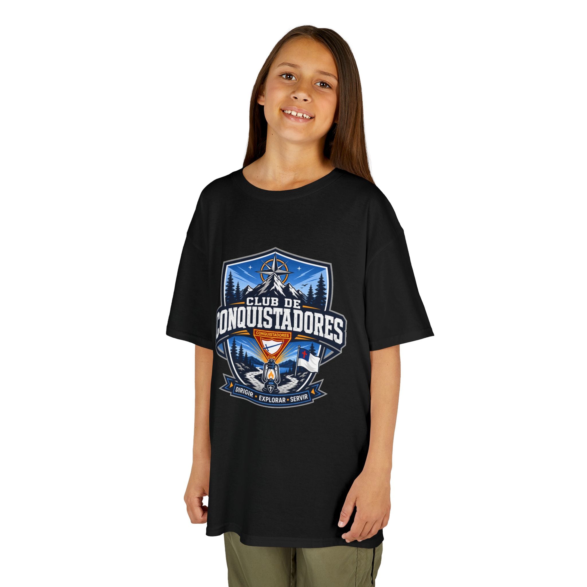 Camiseta Unisex para Niños Club des Conquistadores | Linterna