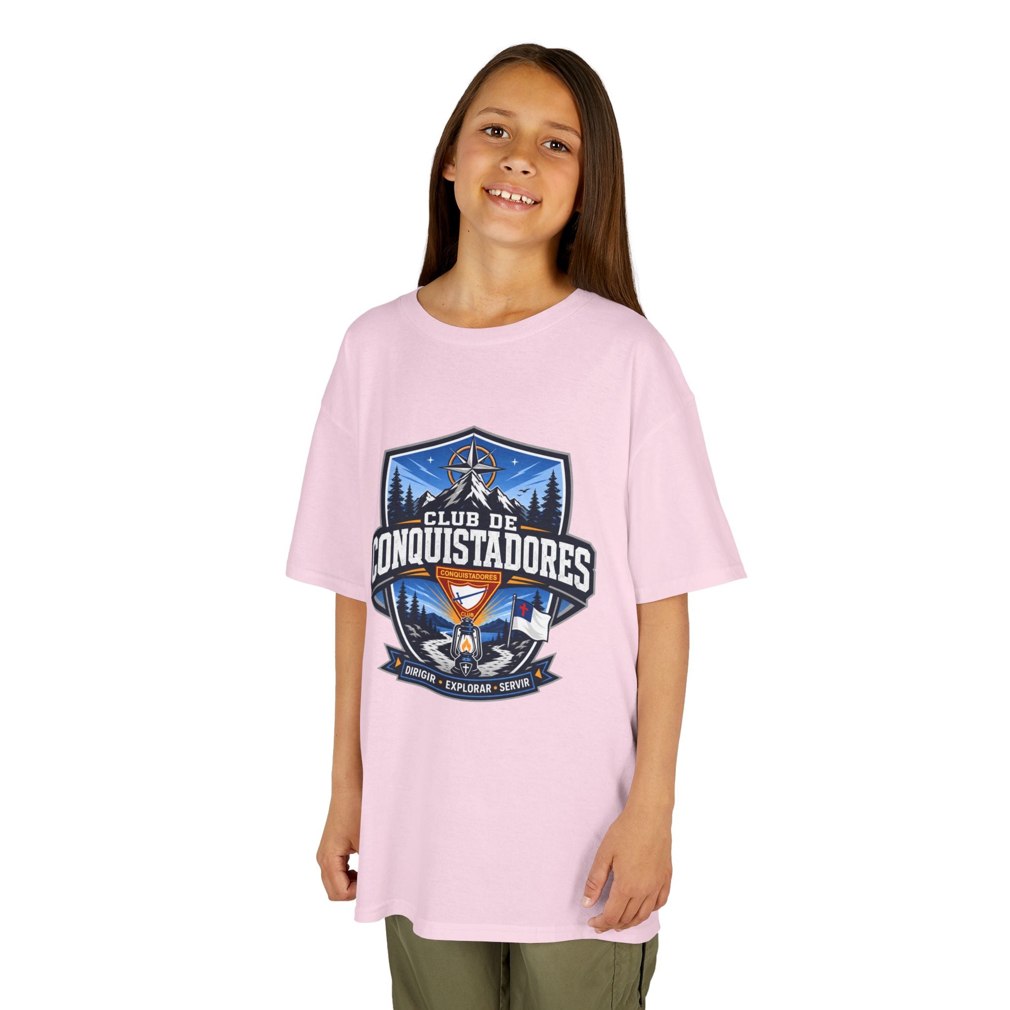 Camiseta Unisex para Niños Club des Conquistadores | Linterna