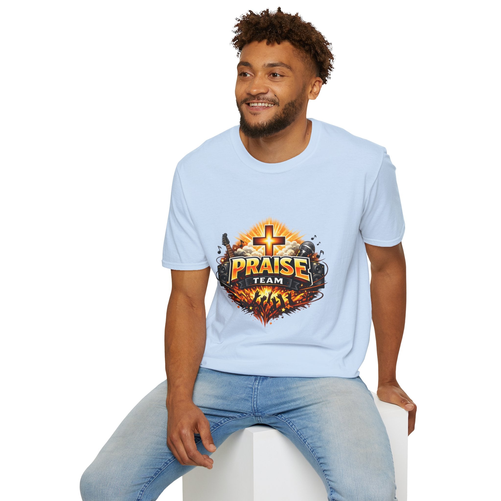 Praise Team T-Shirt — Christian Worship Music Church Youth Shirt