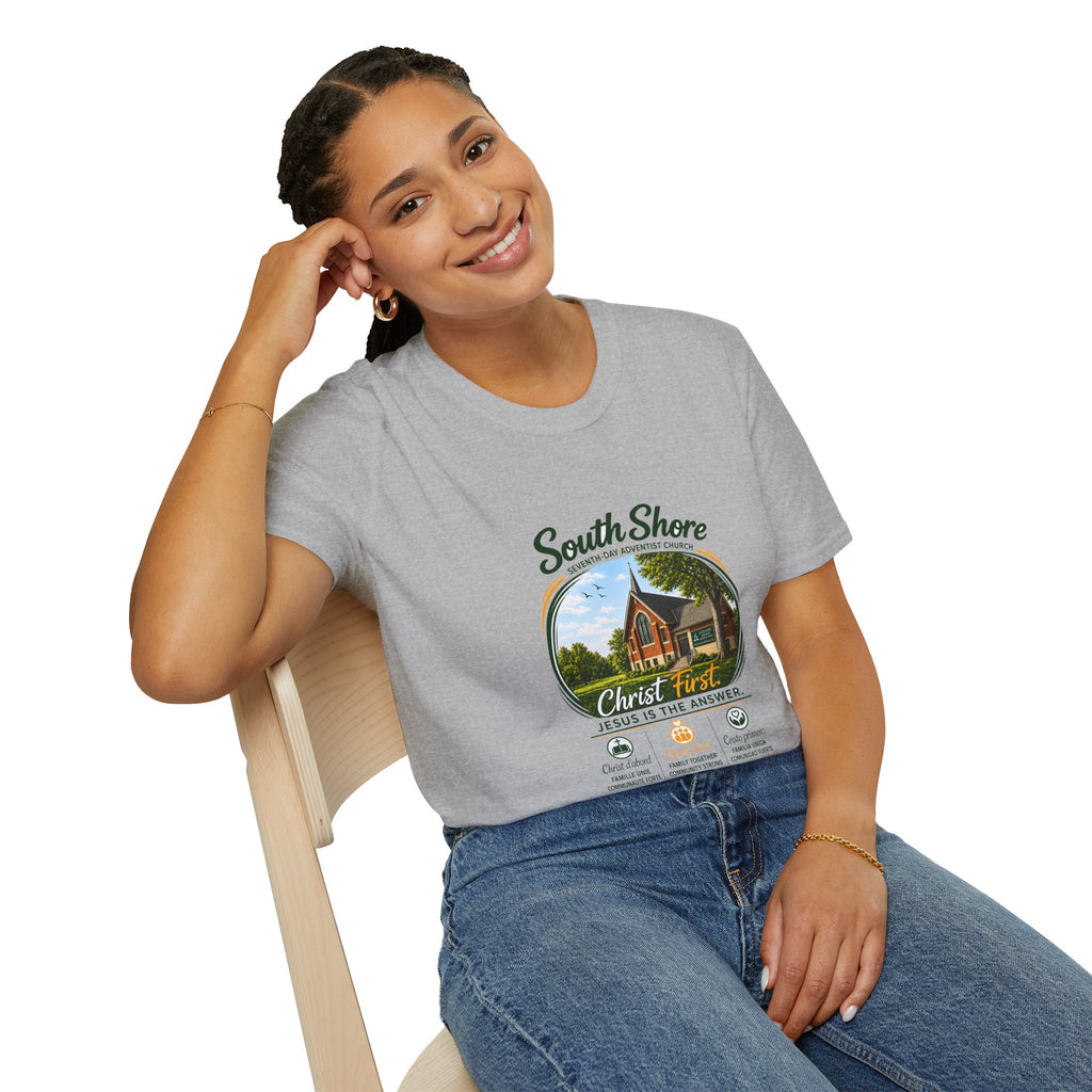 South Shore Church T-Shirt — South Shore Seventh-Day Adventist Church Graphic Tee