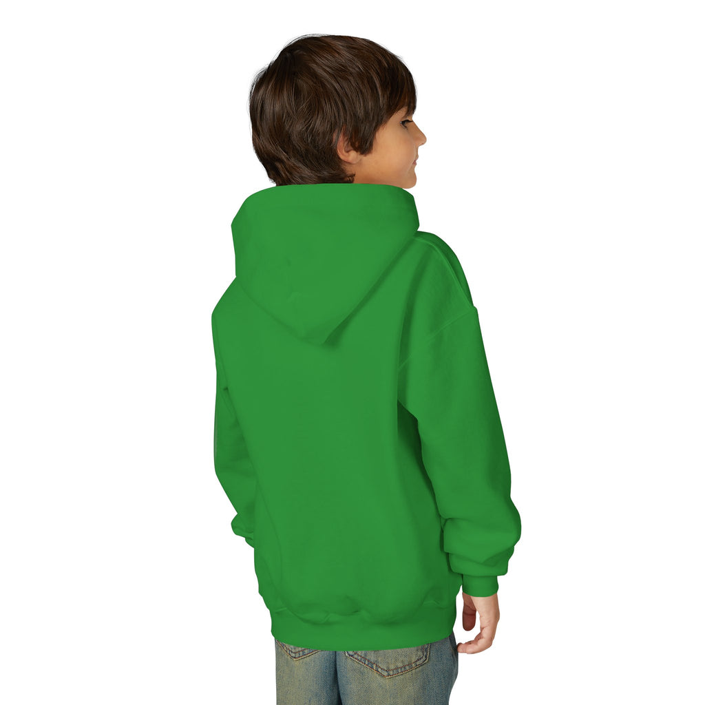 Pathfinder Youth Hoodie — Graphic Youth Pullover with Bold Script Logo