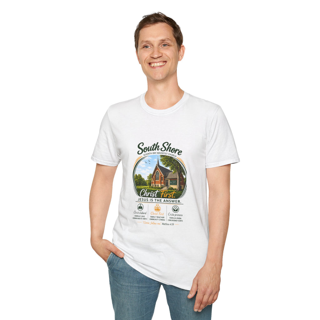 South Shore Church T-Shirt — South Shore Seventh-Day Adventist Church Graphic Tee