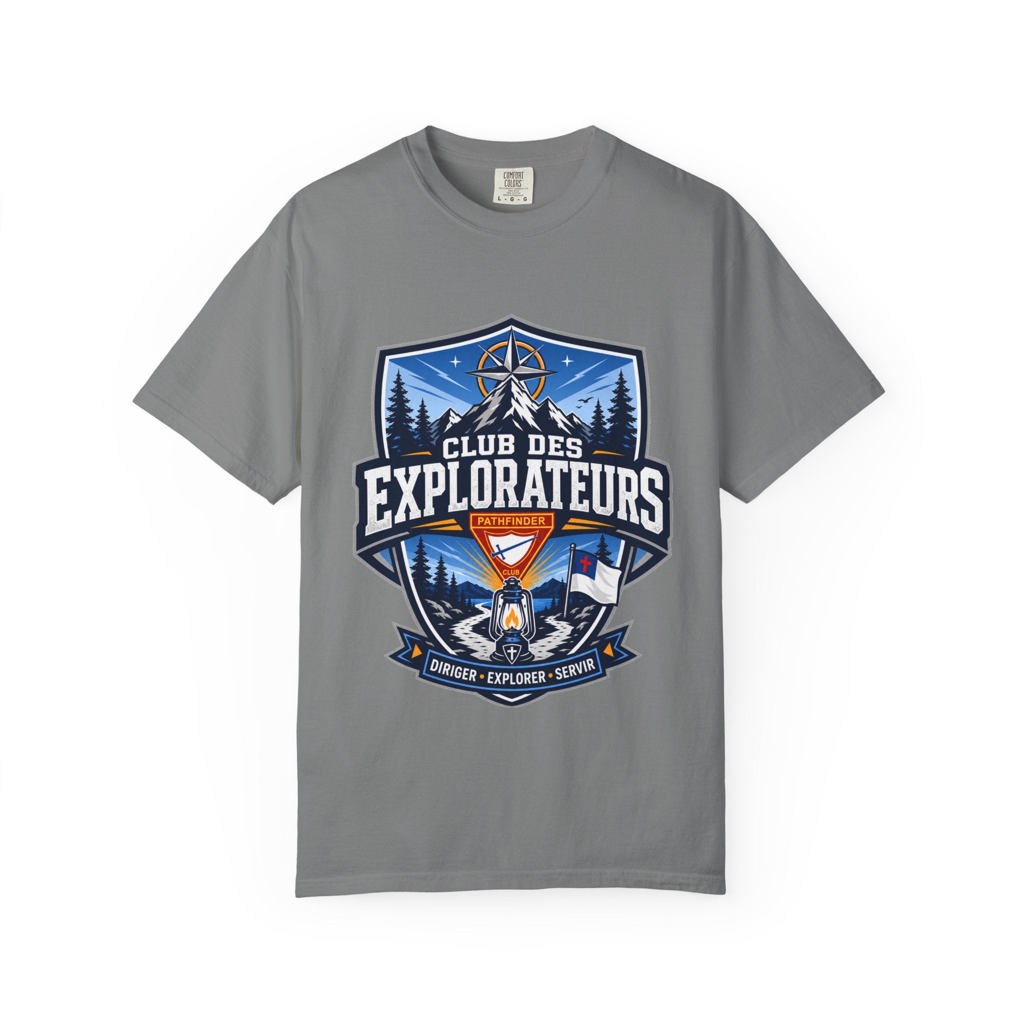 T-shirt adulte unisexe Club des Explorateurs | Lanterne