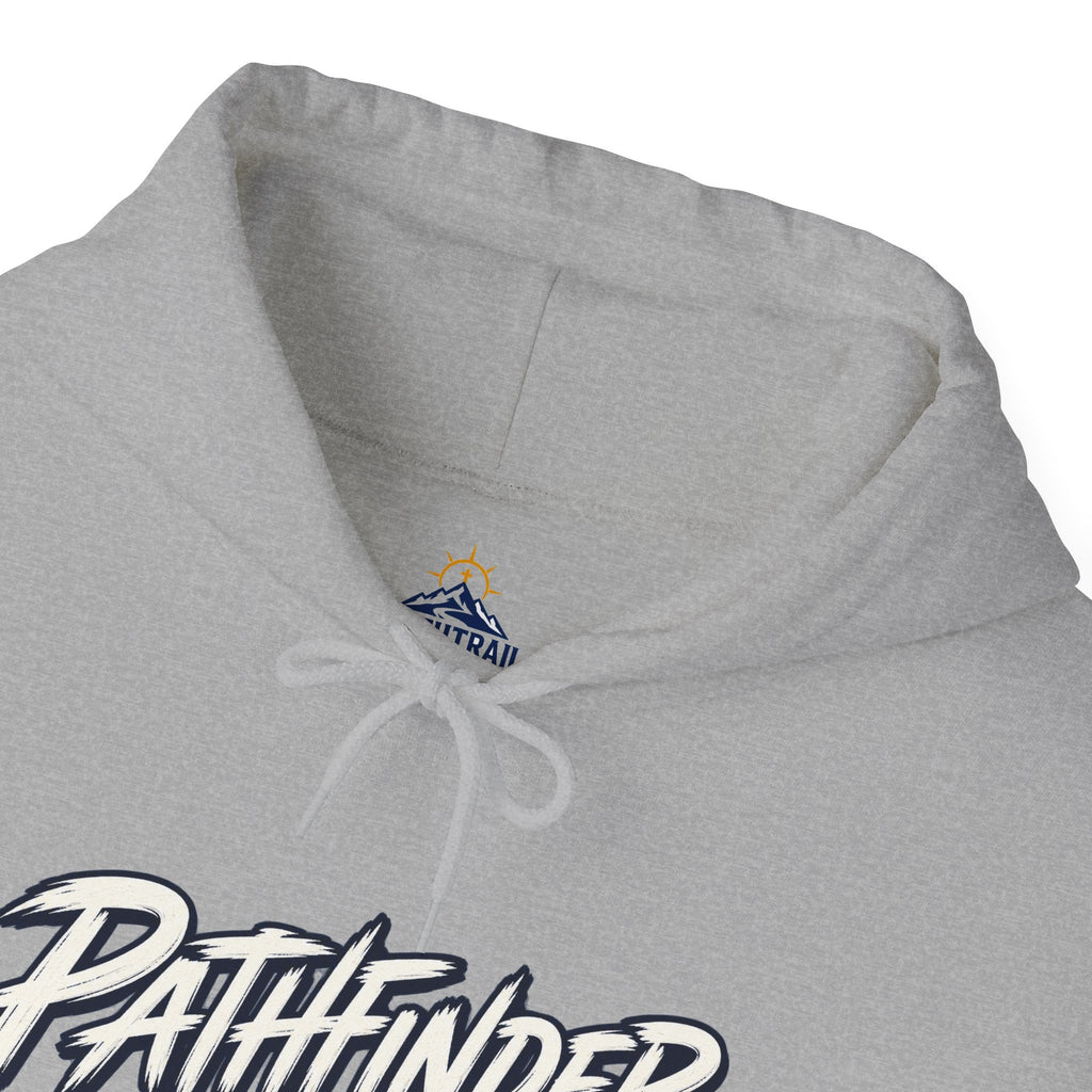 Pathfinder Graphic Hoodie — Retro Script Logo Pullover