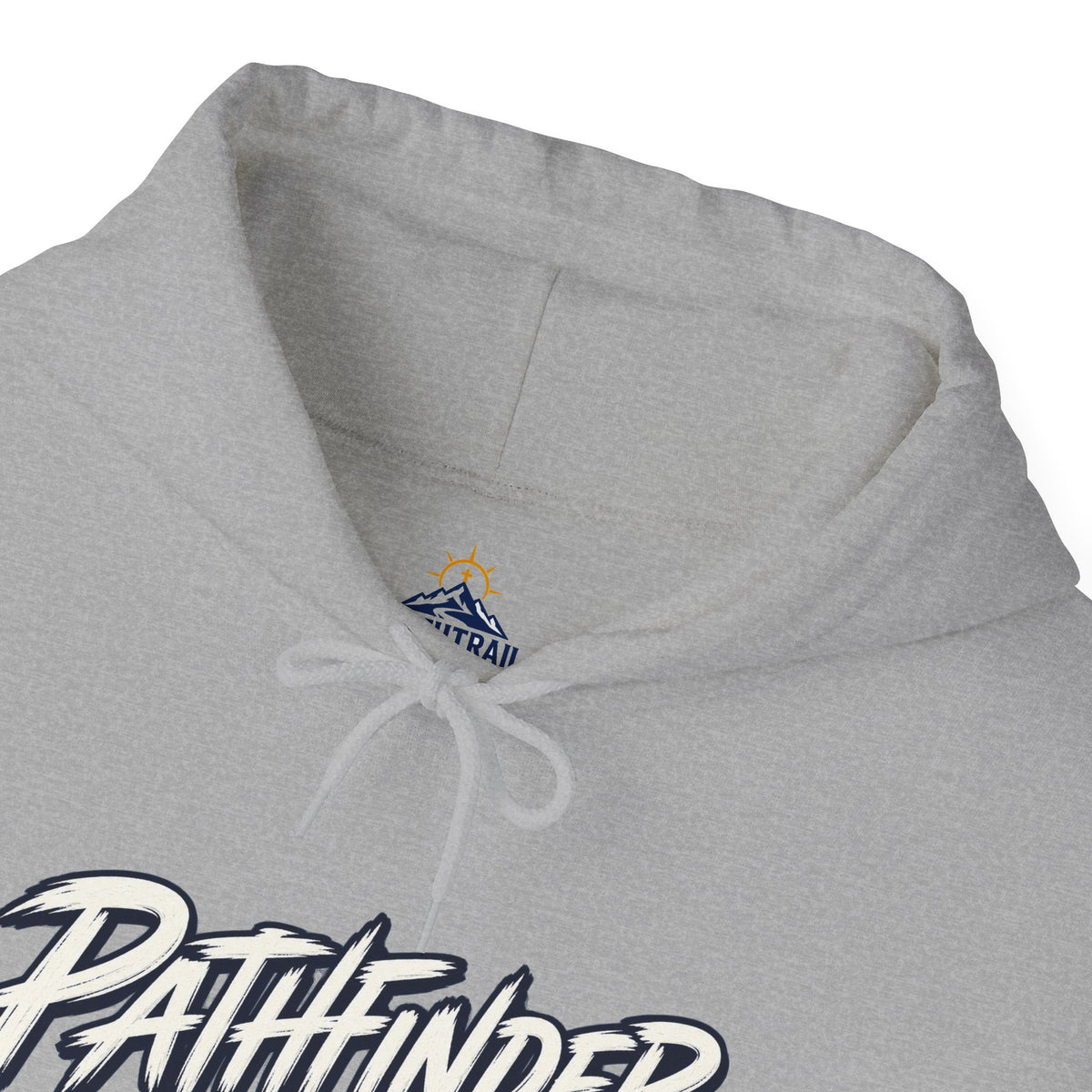 Pathfinder Graphic Hoodie — Retro Script Logo Pullover