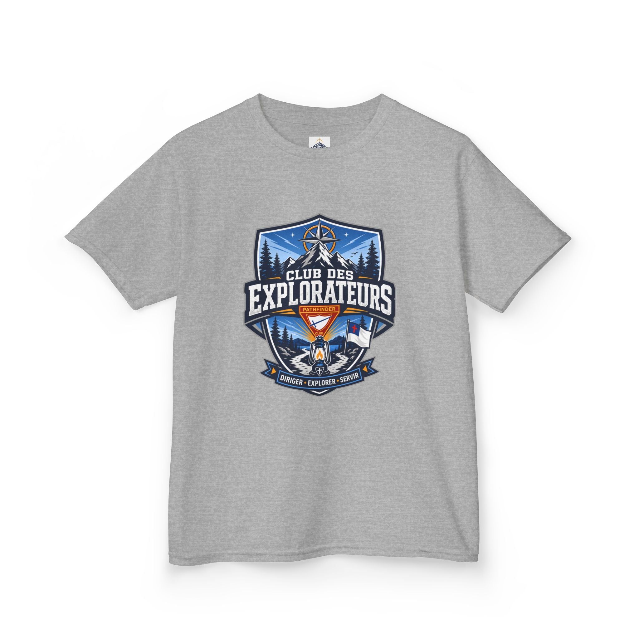 T-shirt unisexe pour Enfants Club des Explorateurs | Lanterne