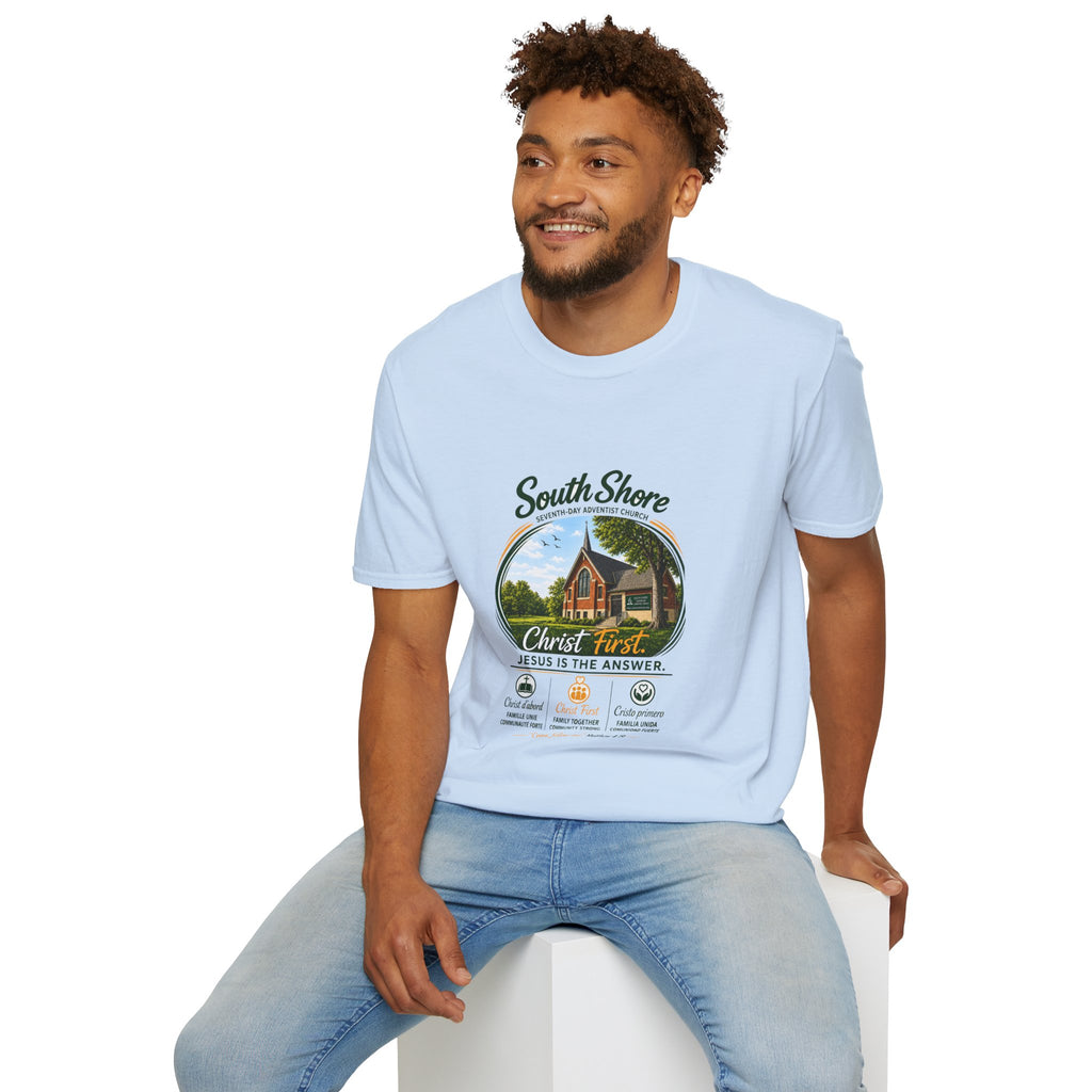 South Shore Church T-Shirt — South Shore Seventh-Day Adventist Church Graphic Tee