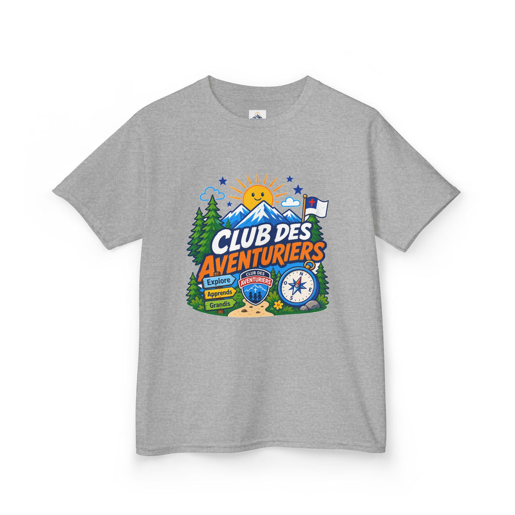 Club des Aventuriers T-Shirt (Enfants) | Camping Boussole et Soleil