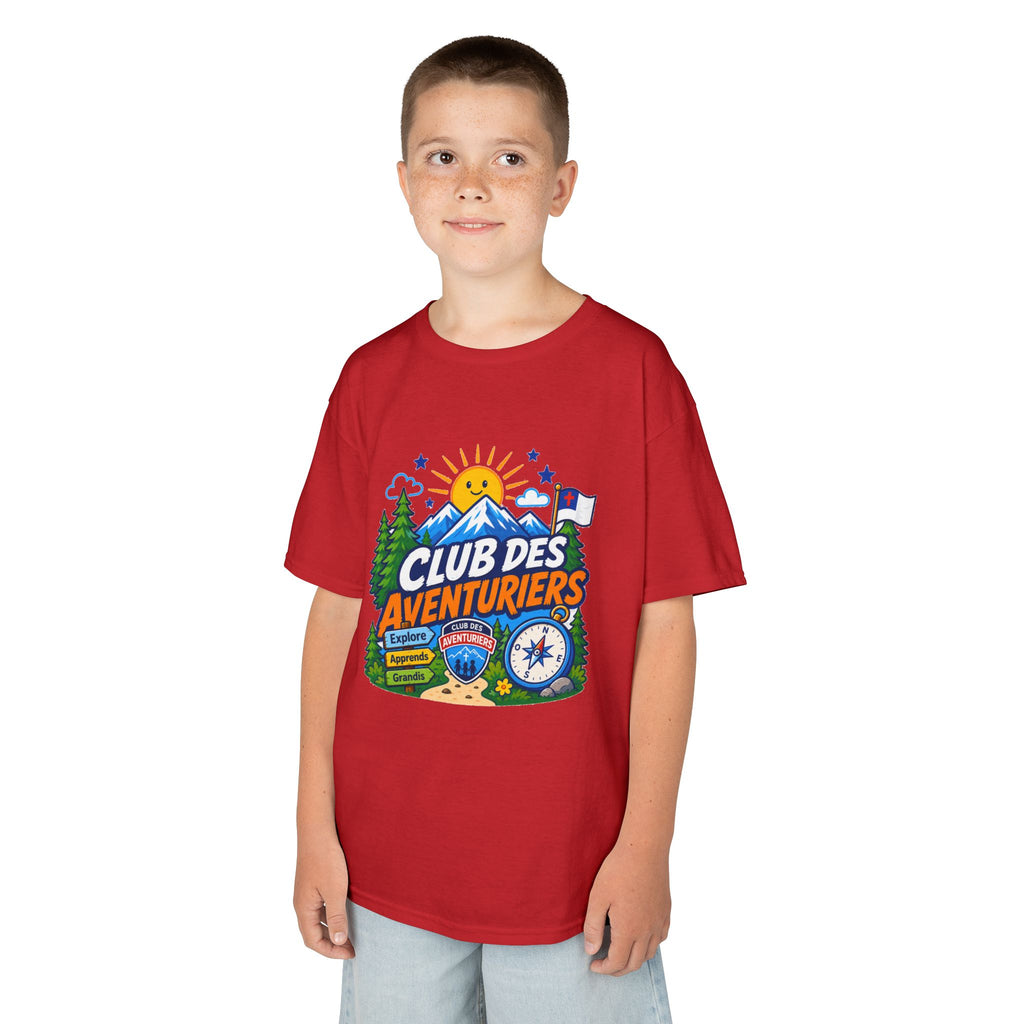 Club des Aventuriers T-Shirt (Enfants) | Camping Boussole et Soleil