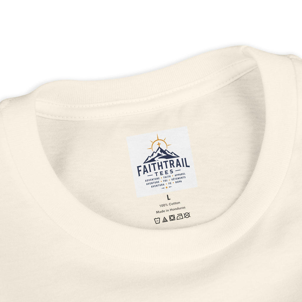 Youth Tee — Global Mission Kids Christian T‑Shirt with Cross & World Design