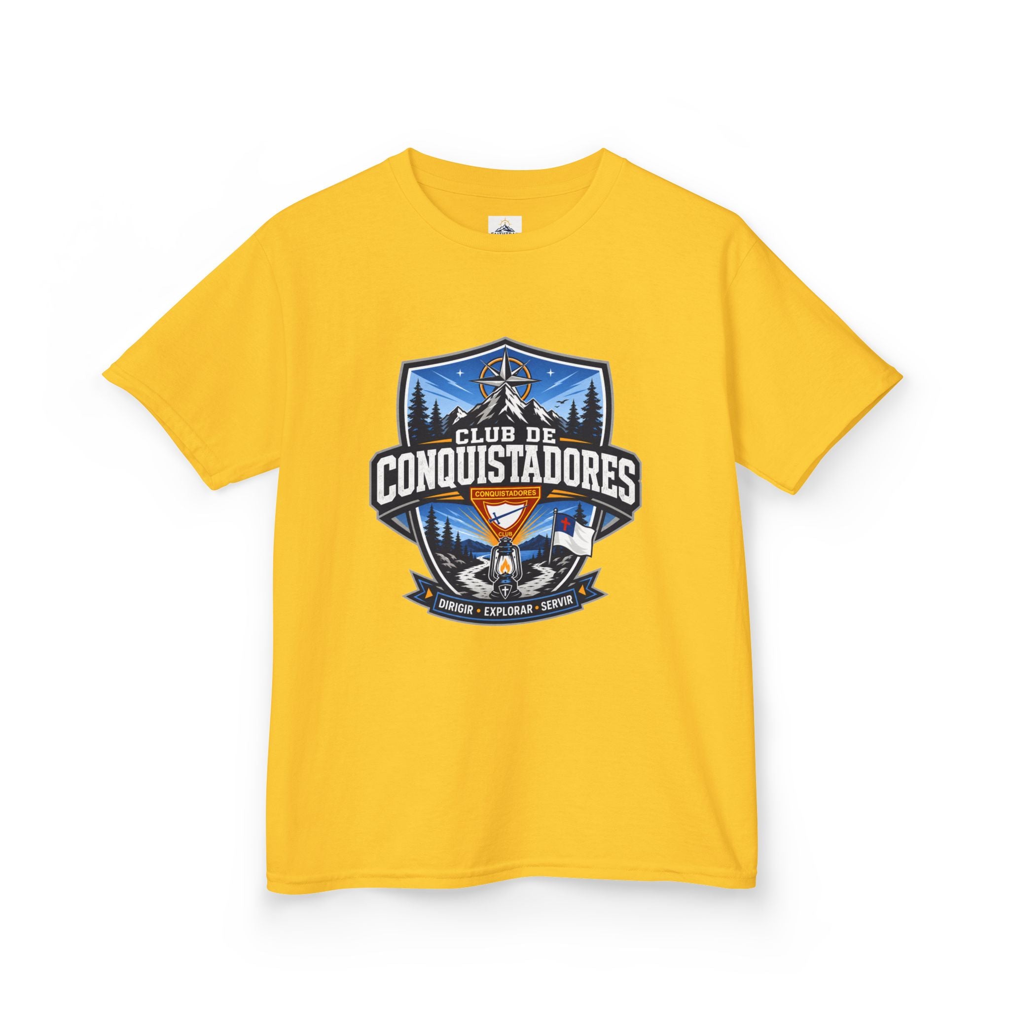 Camiseta Unisex para Niños Club des Conquistadores | Linterna
