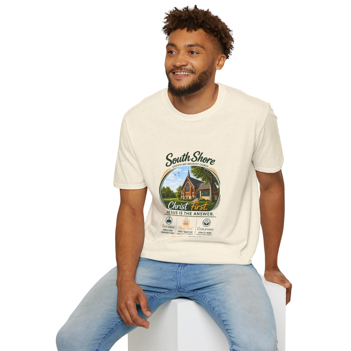 South Shore Church T-Shirt — South Shore Seventh-Day Adventist Church Graphic Tee