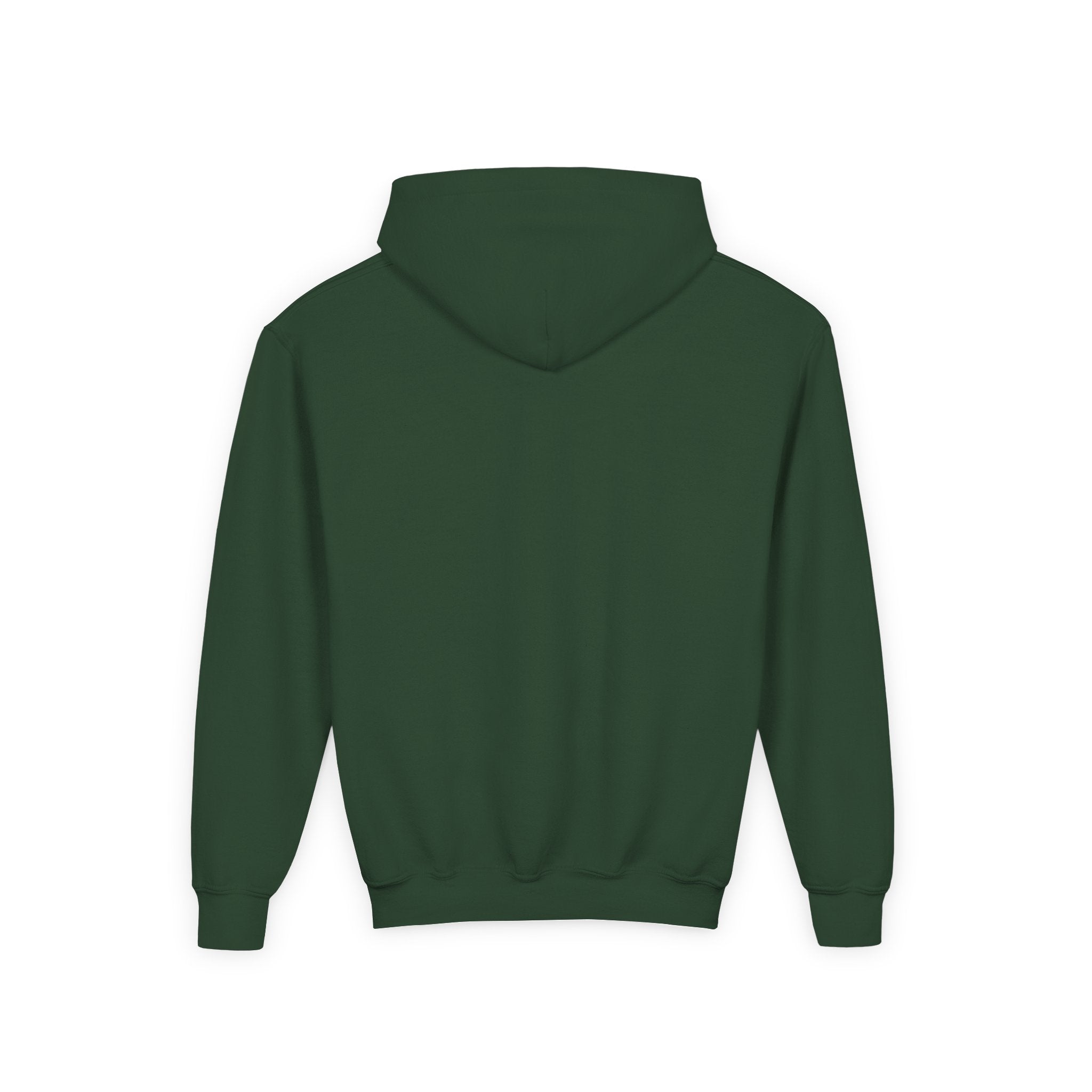 Pathfinder Cross Silhouette youth hoodie | Christian scout adventure design