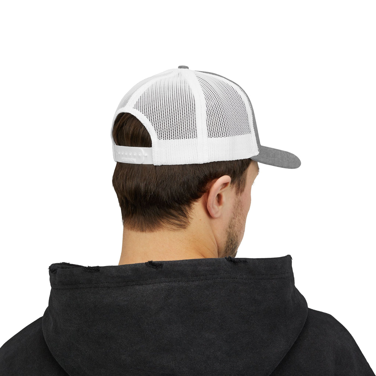 Master Guide Snapback Trucker Cap — Embroidered Retro Logo Hat