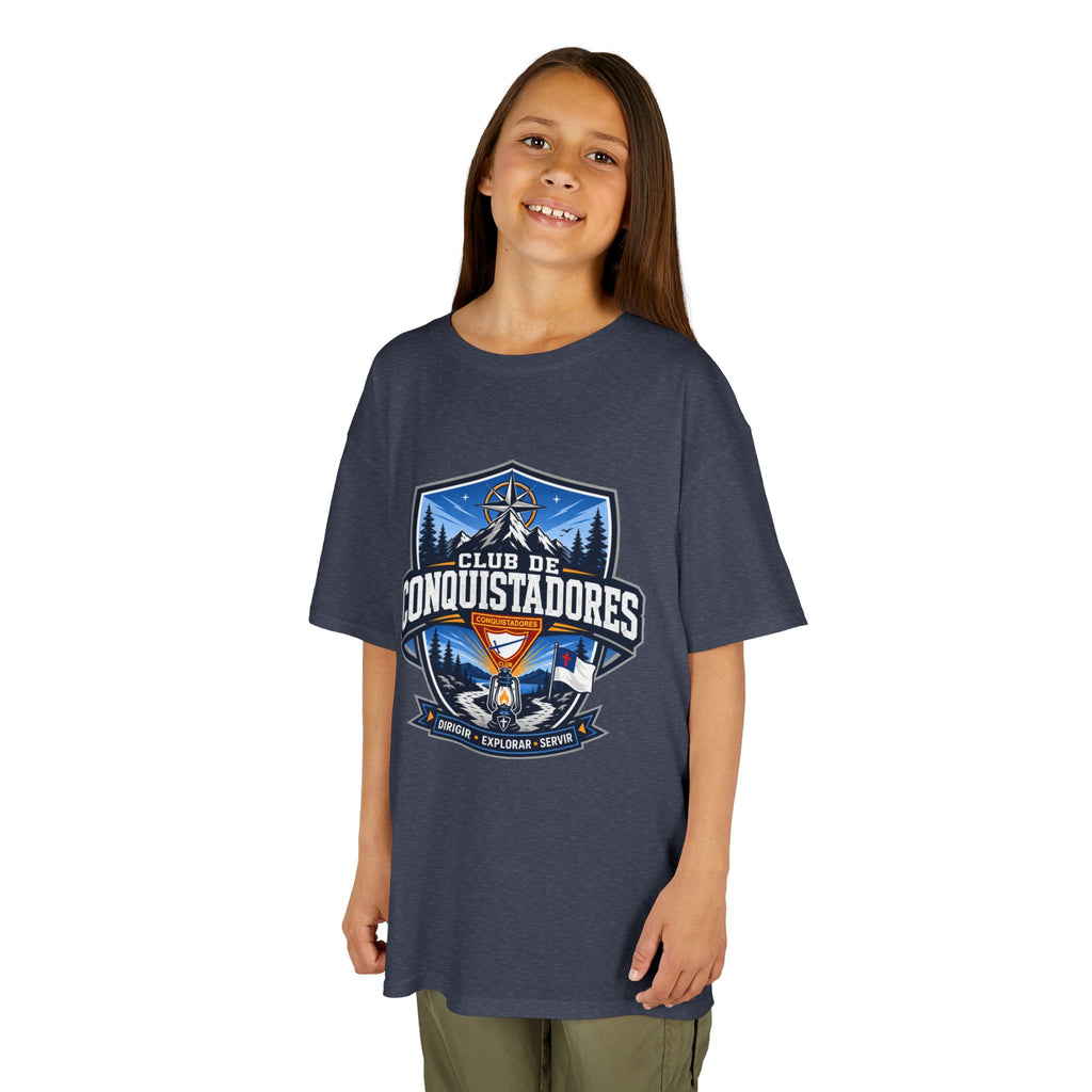 Camiseta Unisex para Niños Club des Conquistadores | Linterna