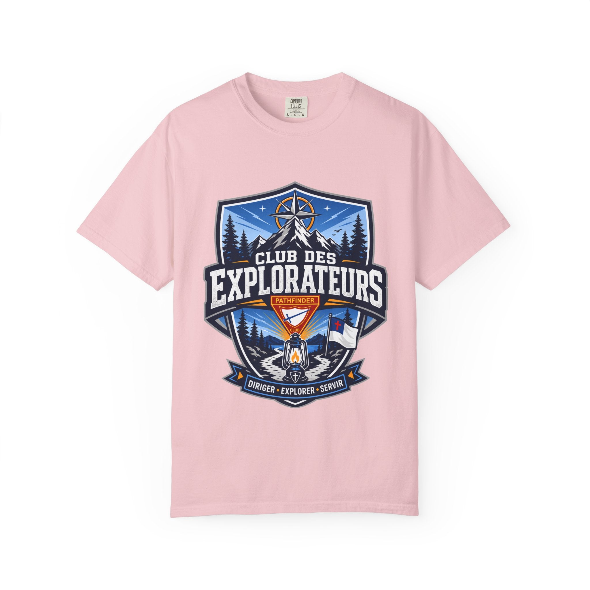 T-shirt adulte unisexe Club des Explorateurs | Lanterne