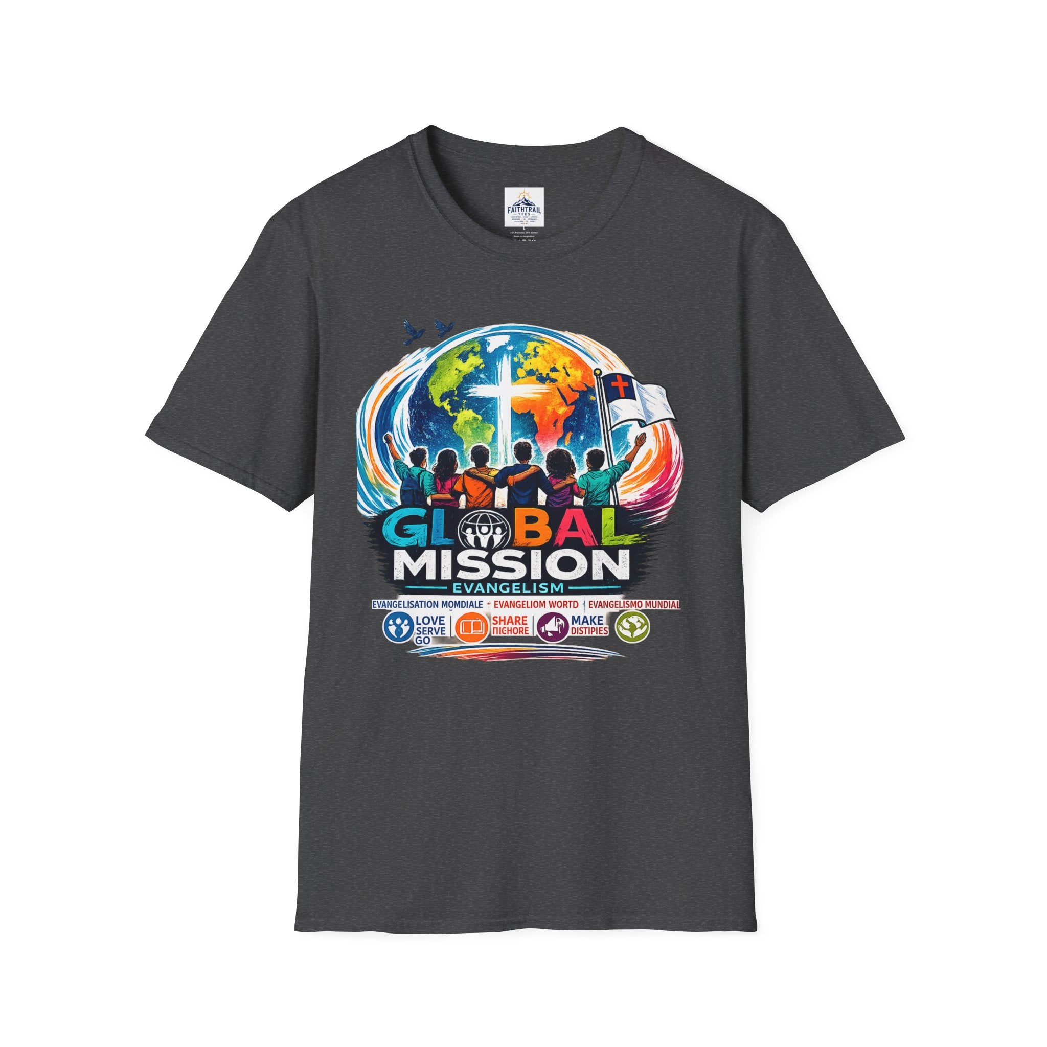 Global Mission T-Shirt — Christian Outreach Faith Tee