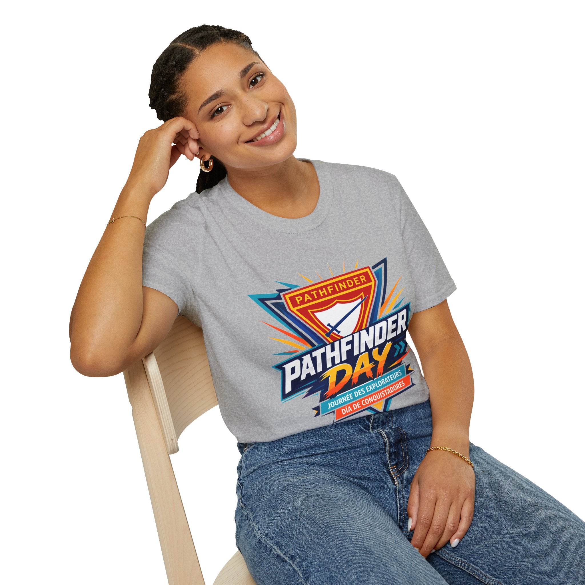Pathfinder Day T-Shirt — Retro Badge Graphic Tee for Scouts & Explorers