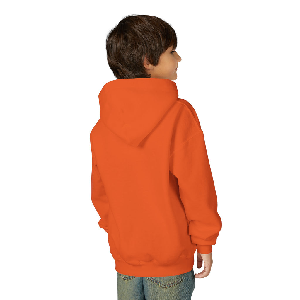 Pathfinder Youth Hoodie — Graphic Youth Pullover with Bold Script Logo