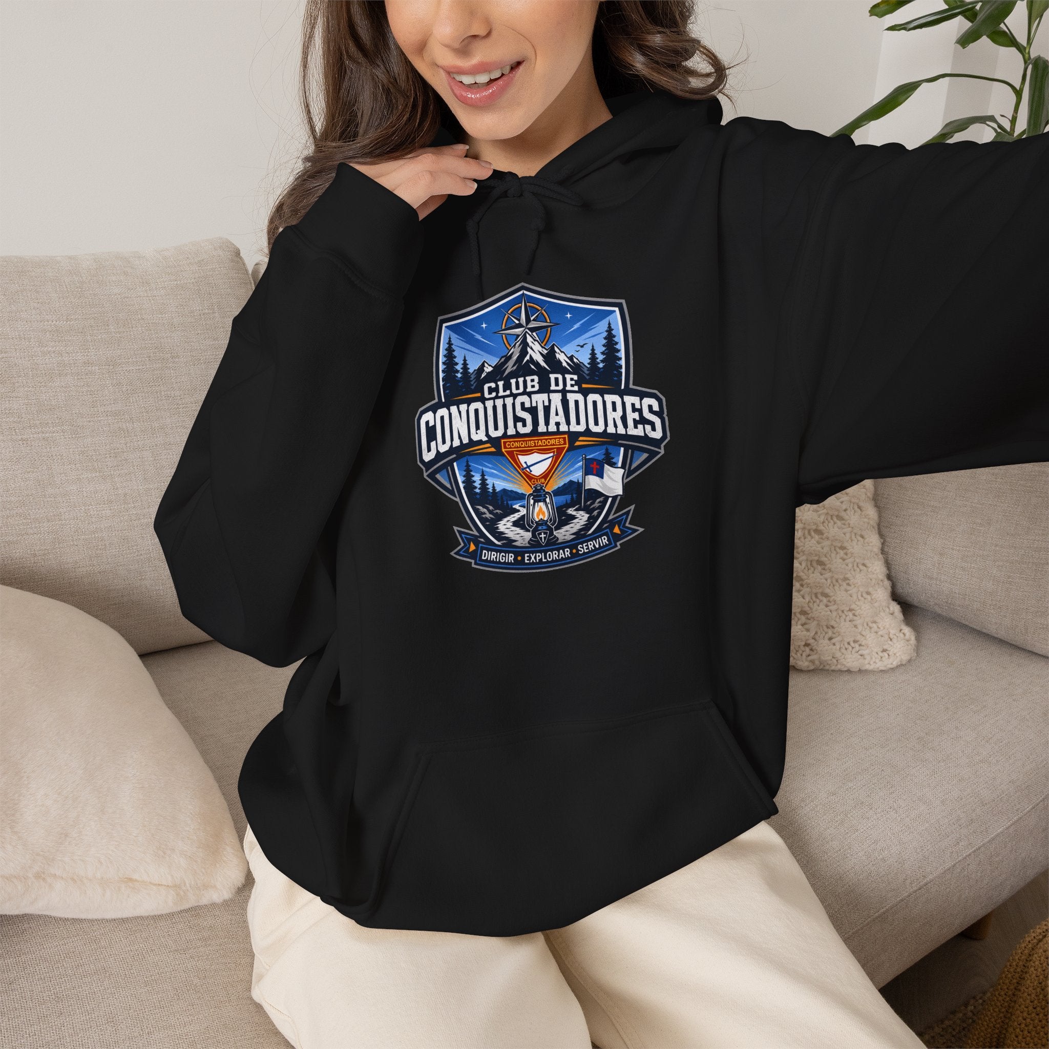 Club de Conquistadores Hoodie para Adultos |Lantern