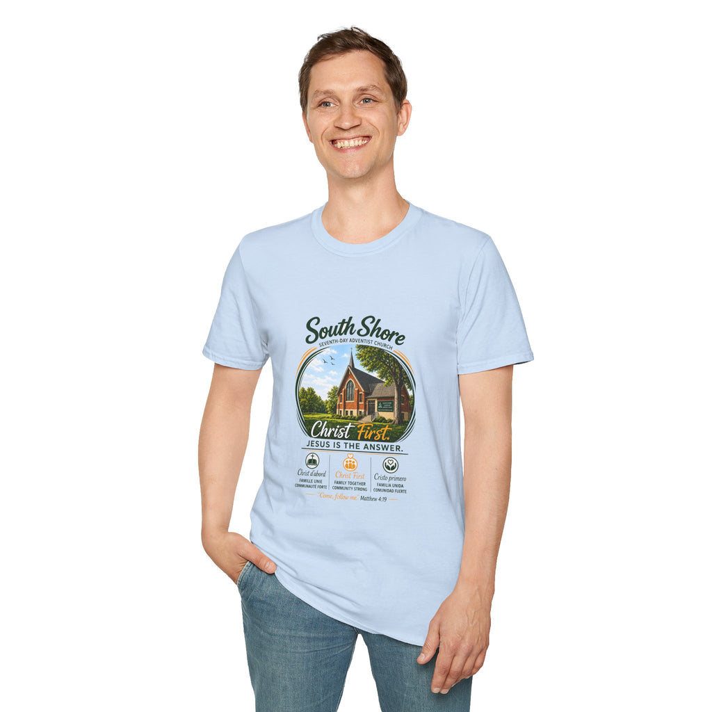 South Shore Church T-Shirt — South Shore Seventh-Day Adventist Church Graphic Tee