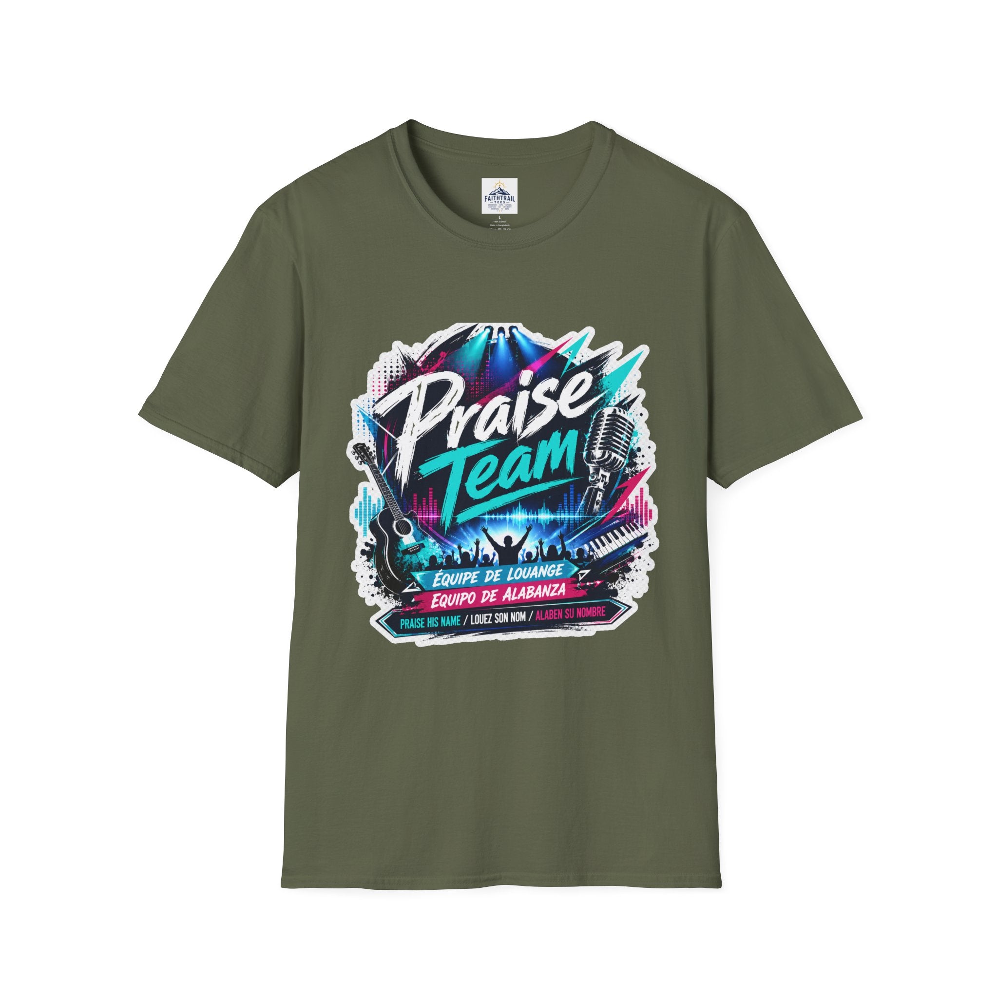Praise Team T‑Shirt — Worship Band Graphic Tee