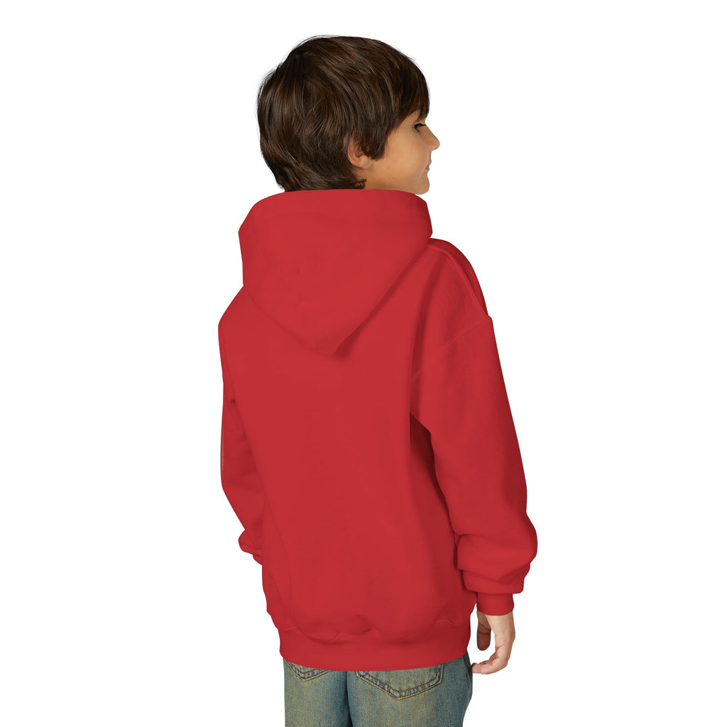 Pathfinder Youth Hoodie — Graphic Youth Pullover with Bold Script Logo