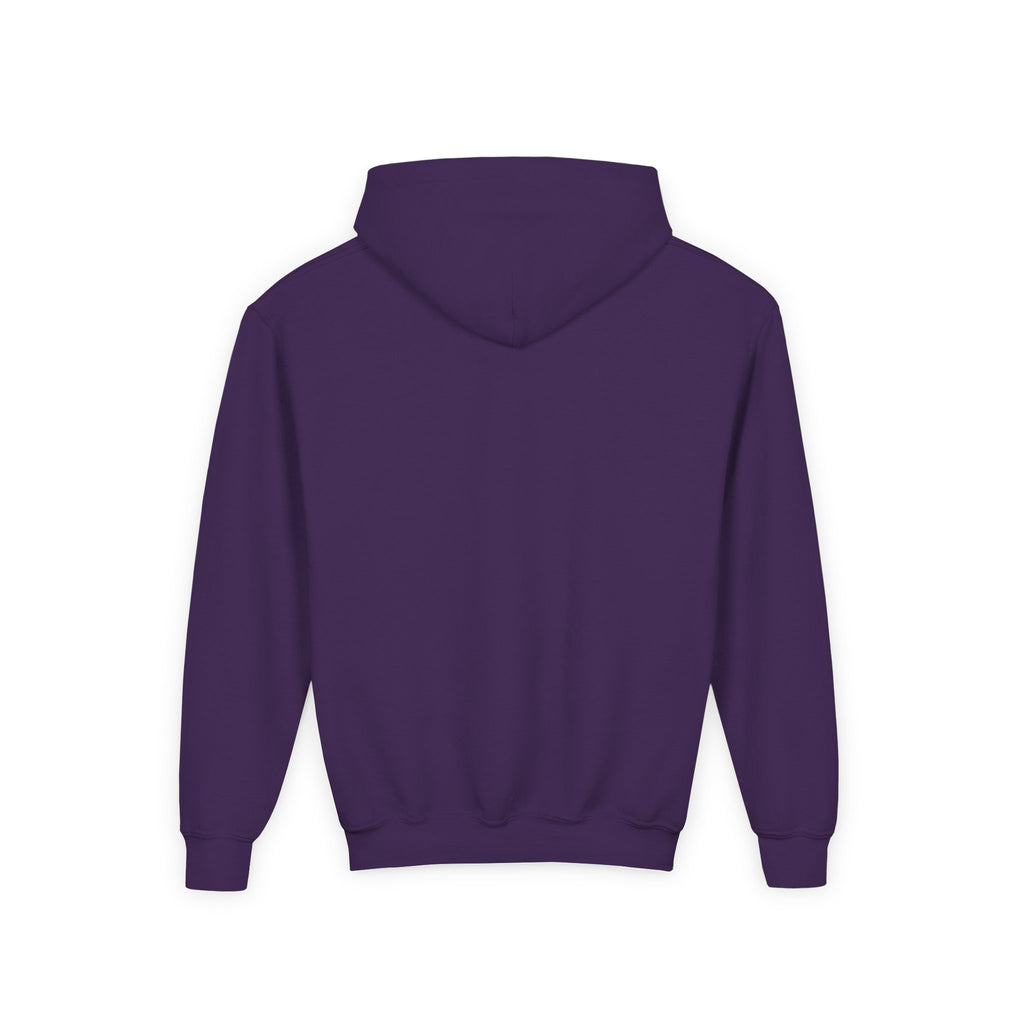 Pathfinder Youth Hoodie — Graphic Youth Pullover with Bold Script Logo