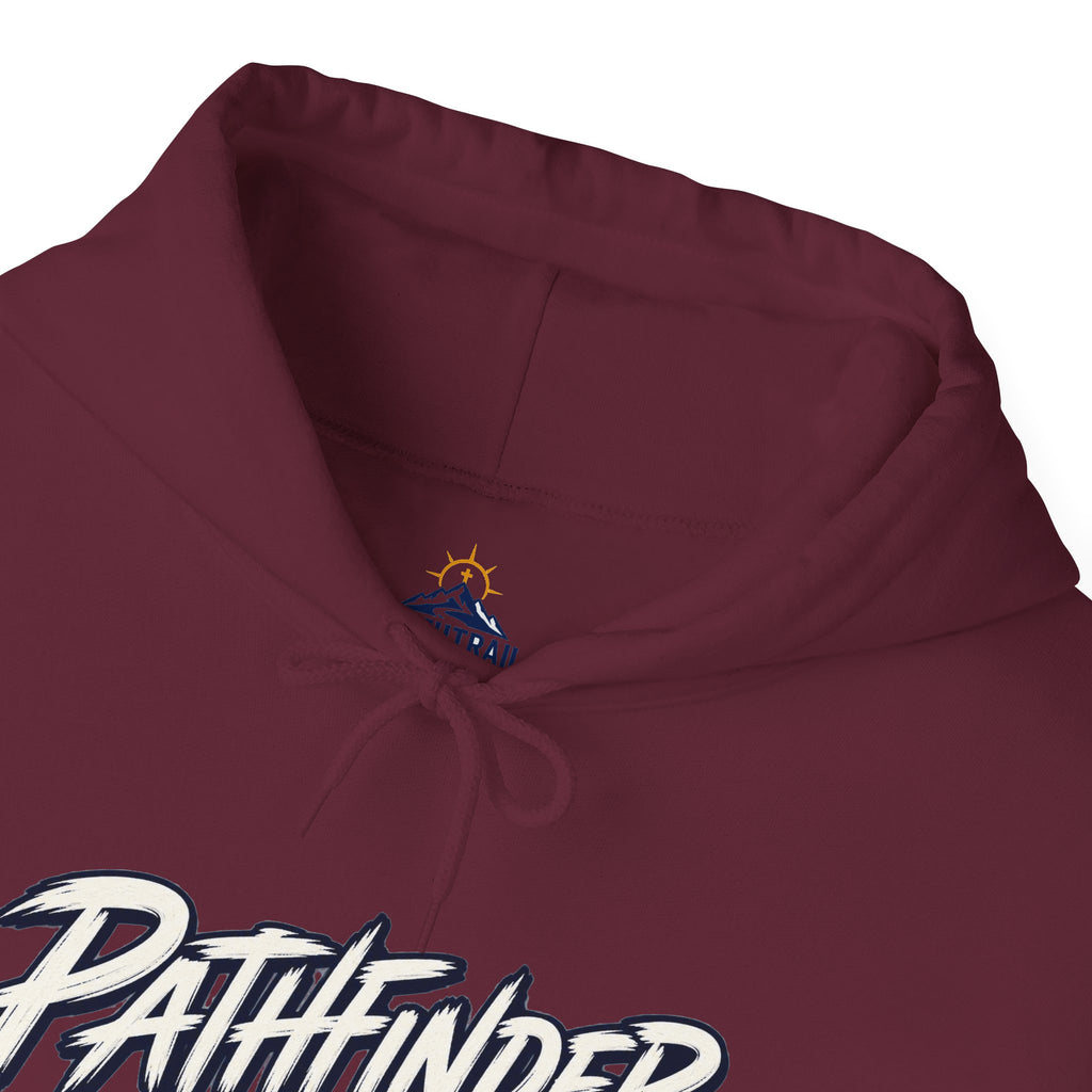 Pathfinder Graphic Hoodie — Retro Script Logo Pullover