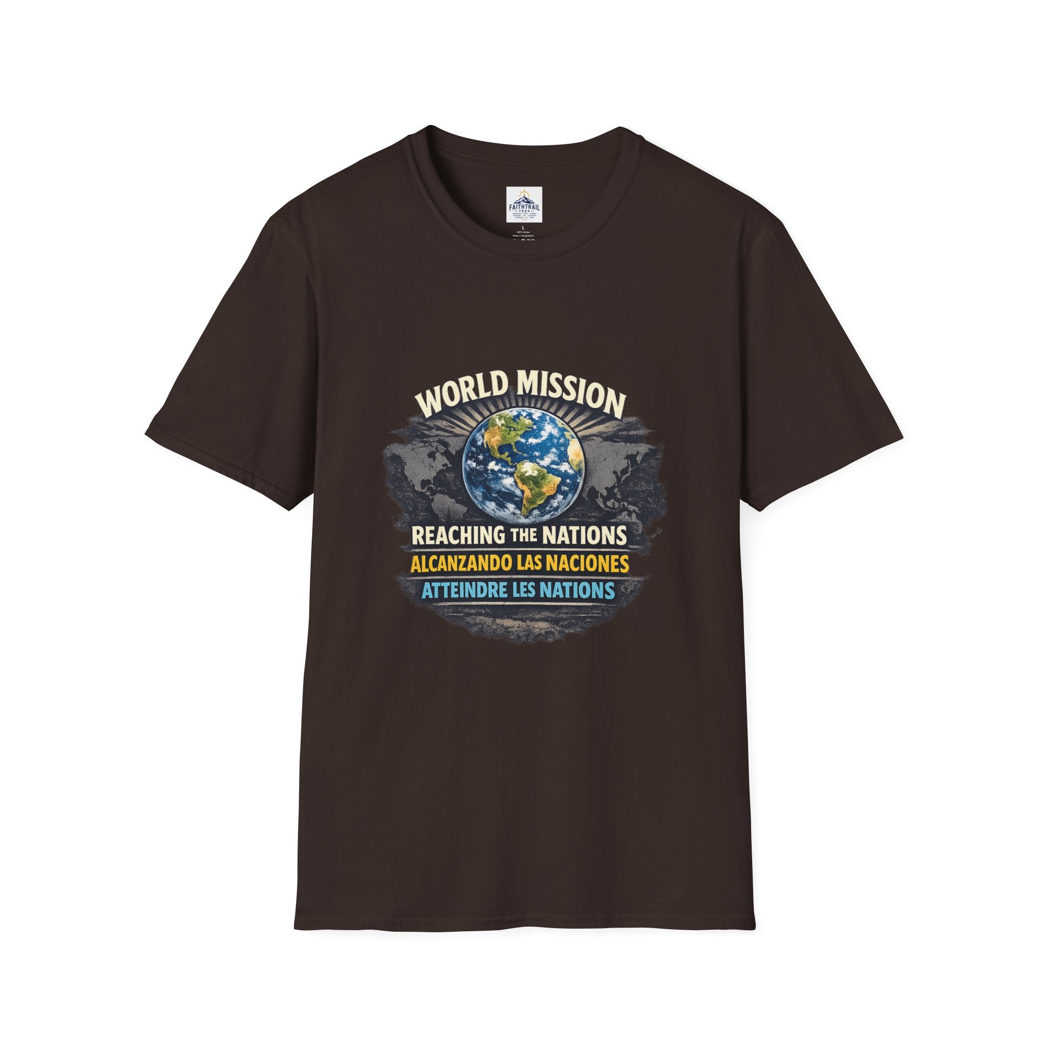 World Mission T-Shirt — Reaching the Nations Globe Tee