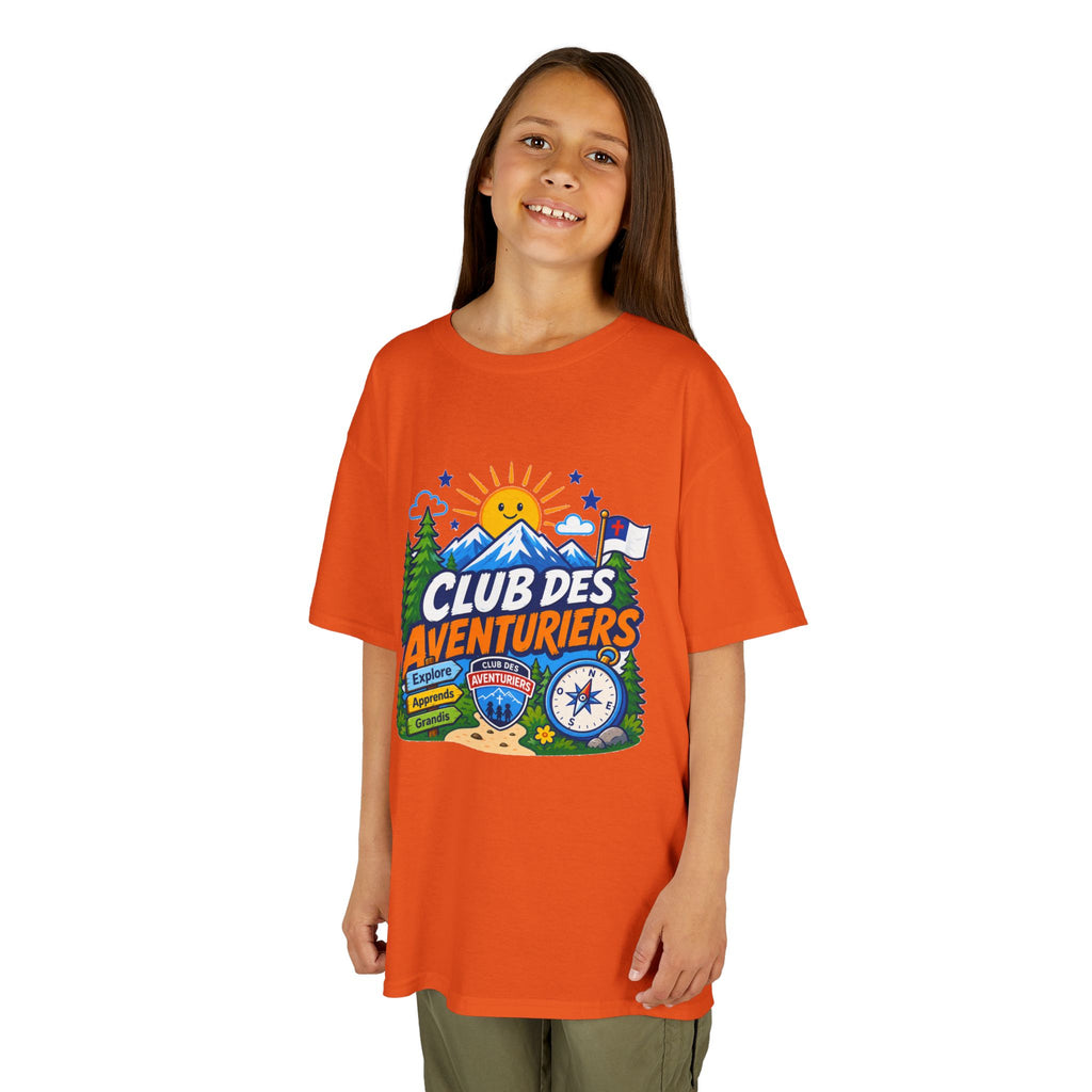 Club des Aventuriers T-Shirt (Enfants) | Camping Boussole et Soleil