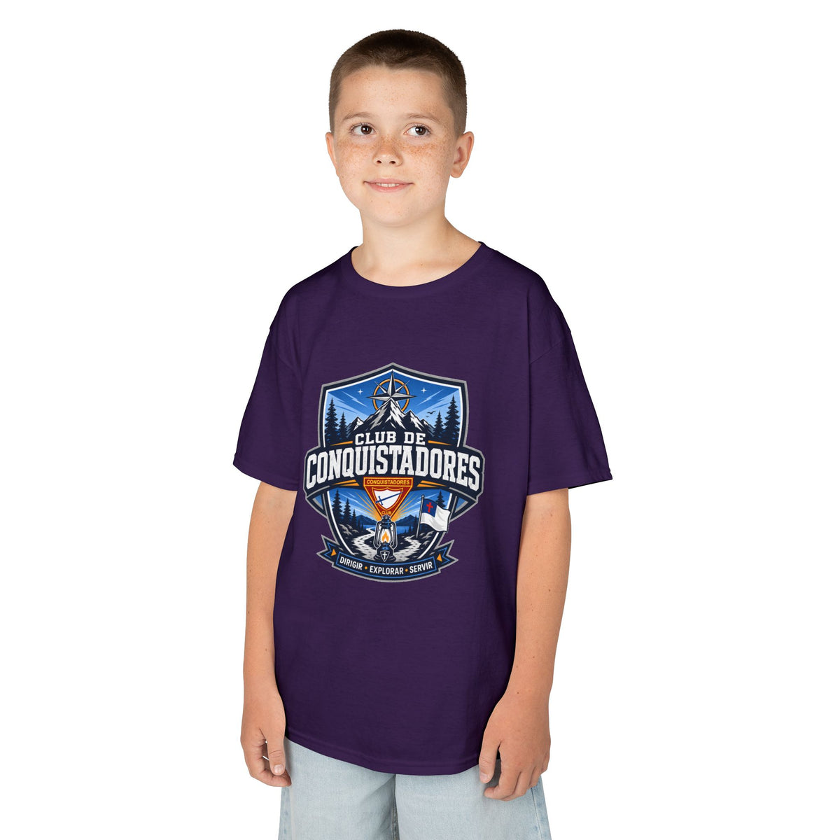 Camiseta Unisex para Niños Club des Conquistadores | Linterna