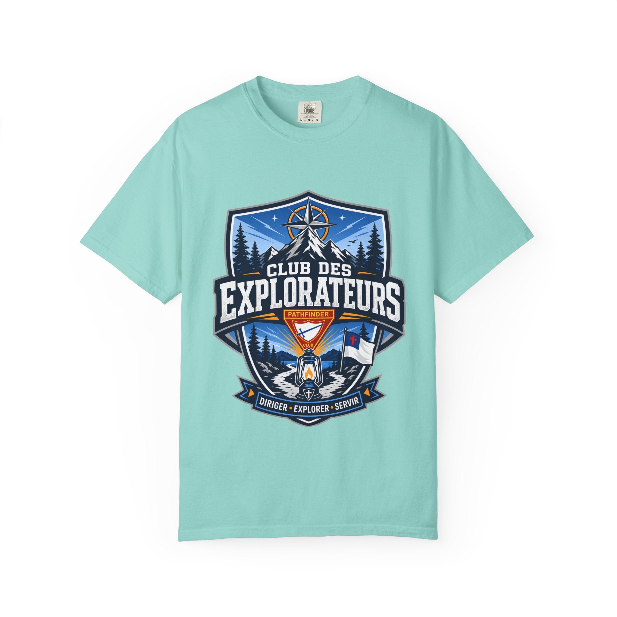 T-shirt adulte unisexe Club des Explorateurs | Lanterne
