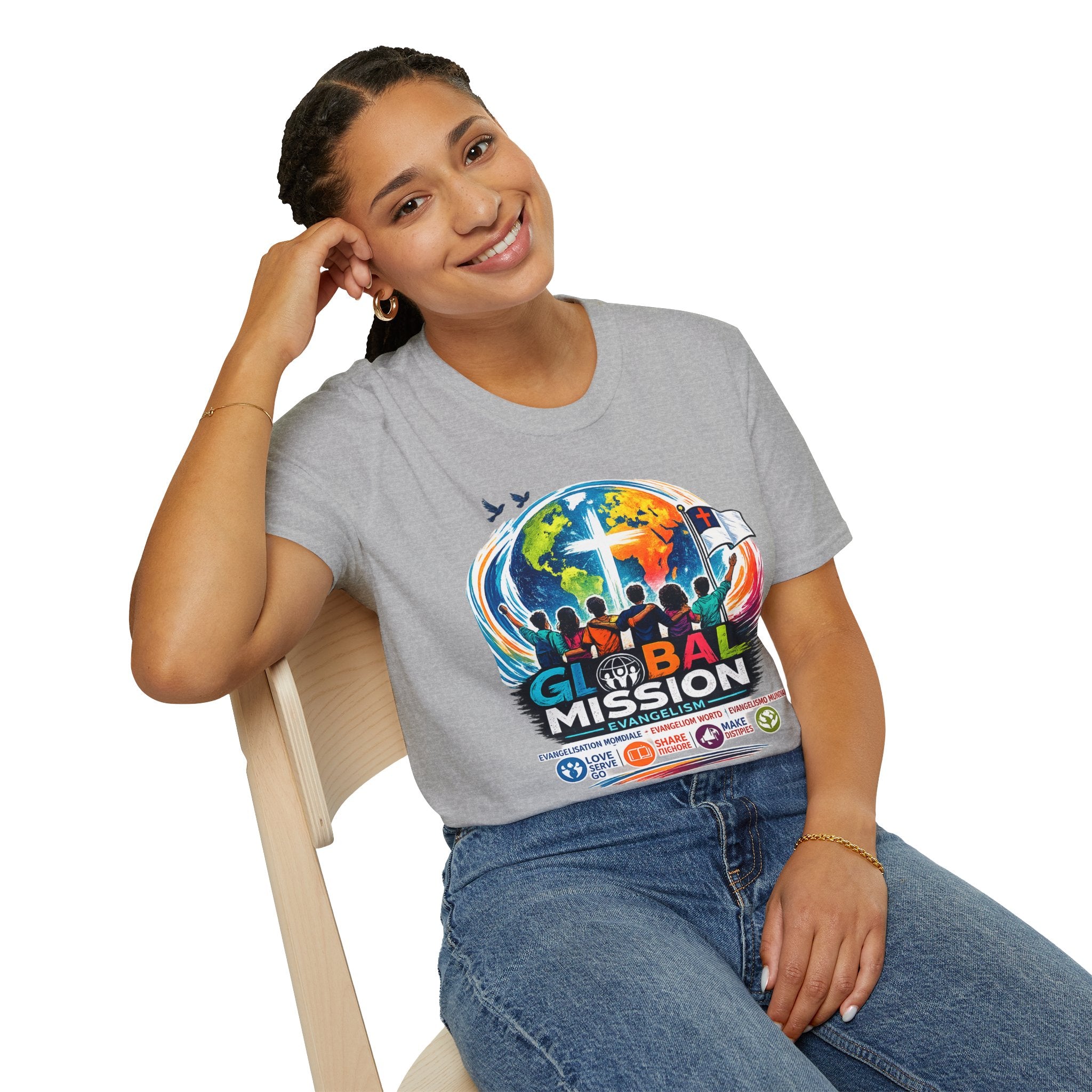 Global Mission T-Shirt — Christian Outreach Faith Tee