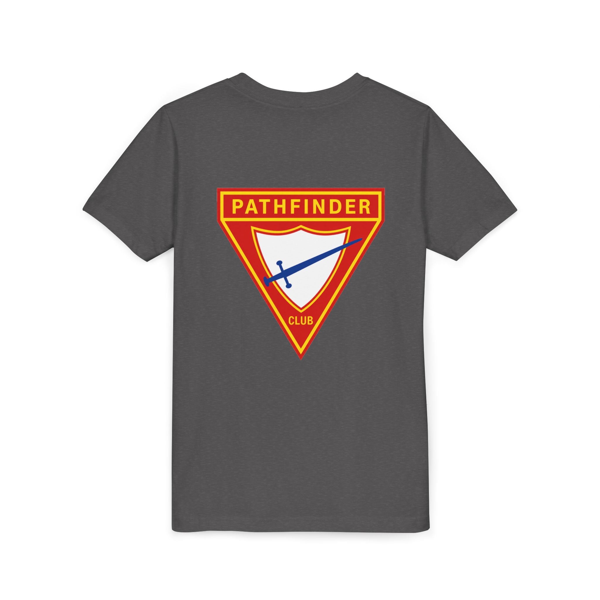 Pathfinder Club Youth Tee — Pathfinder Shield Emblem Short Sleeve Shirt