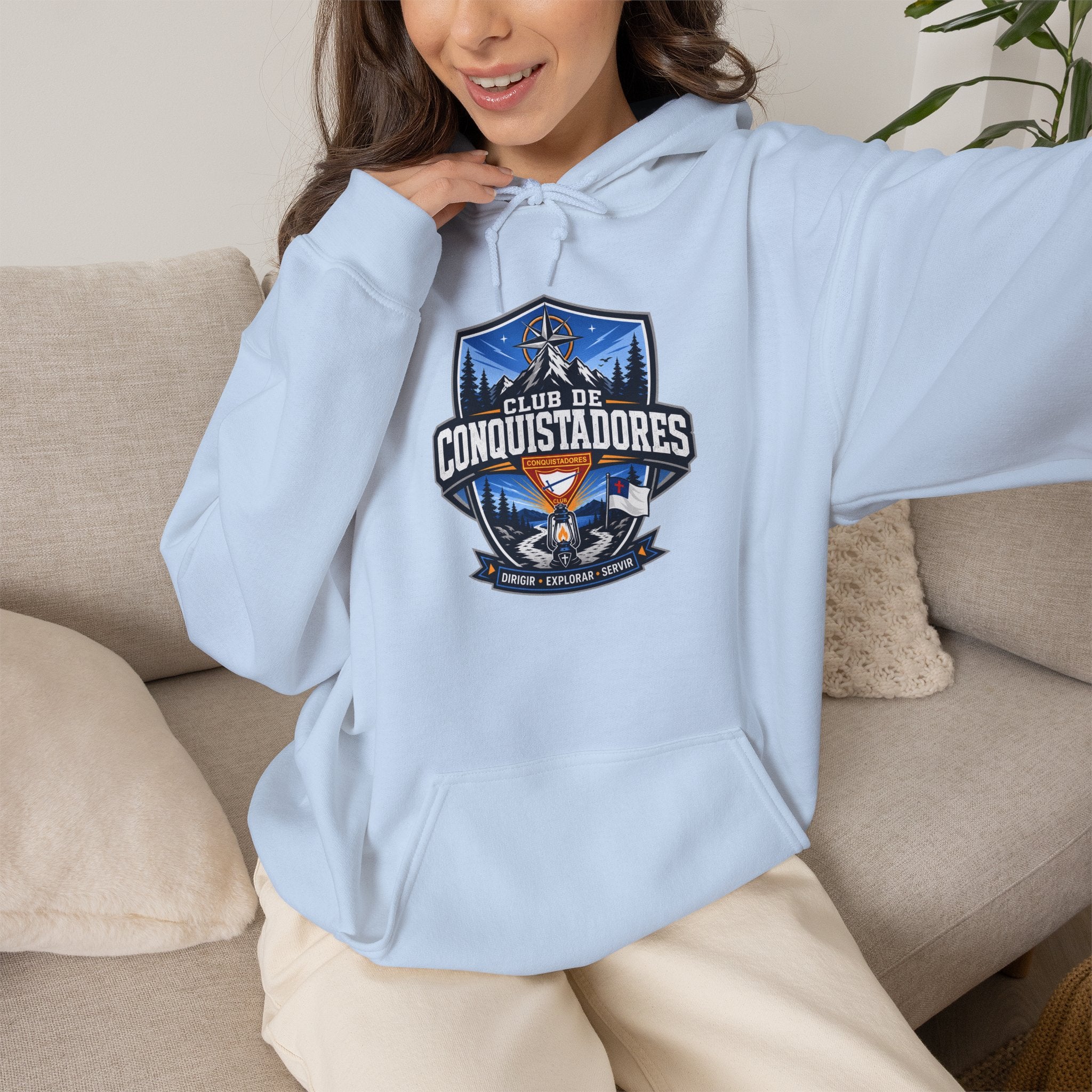 Club de Conquistadores Hoodie para Adultos |Lantern