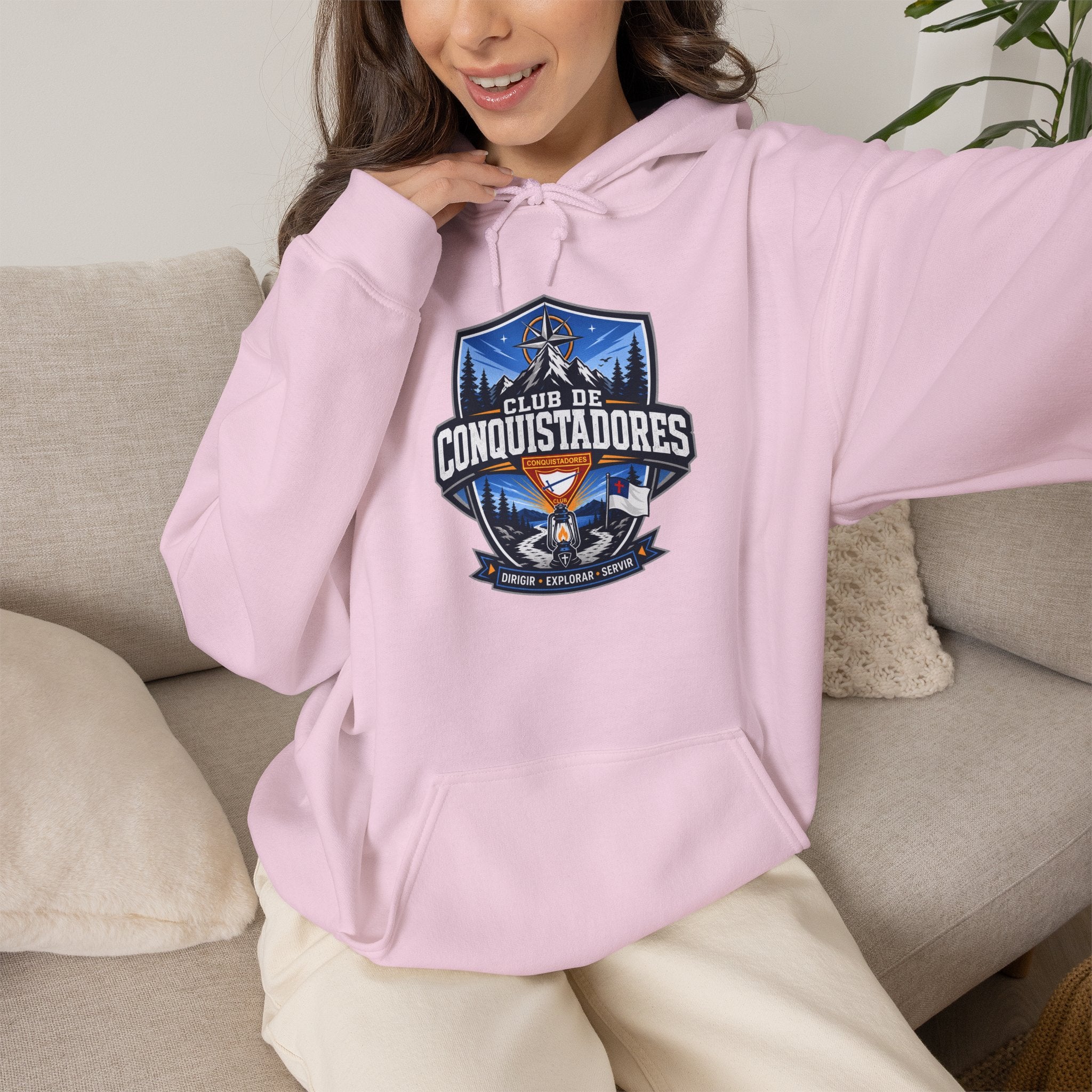 Club de Conquistadores Hoodie para Adultos |Lantern