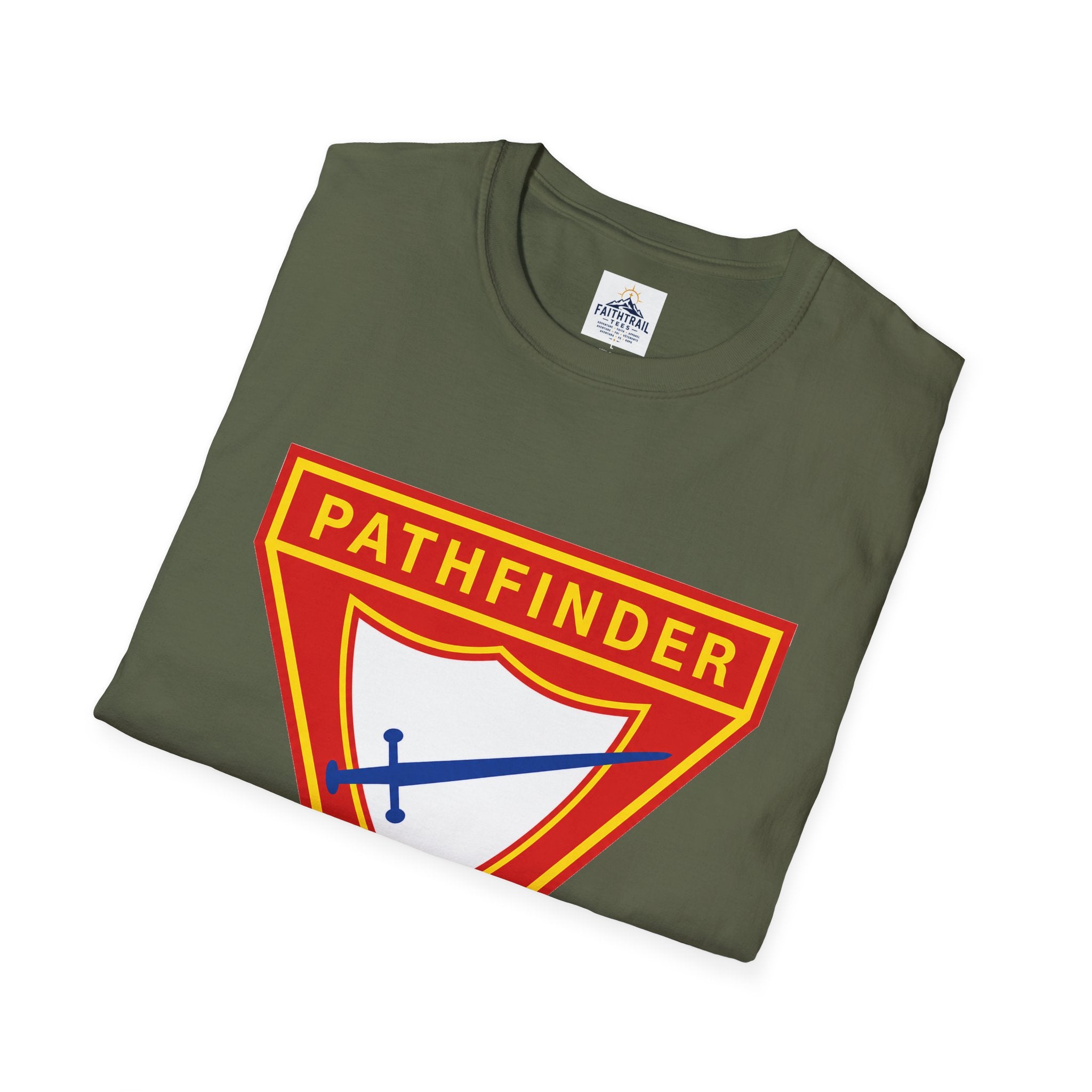 Pathfinder Club T-Shirt — Retro Shield Logo Tee