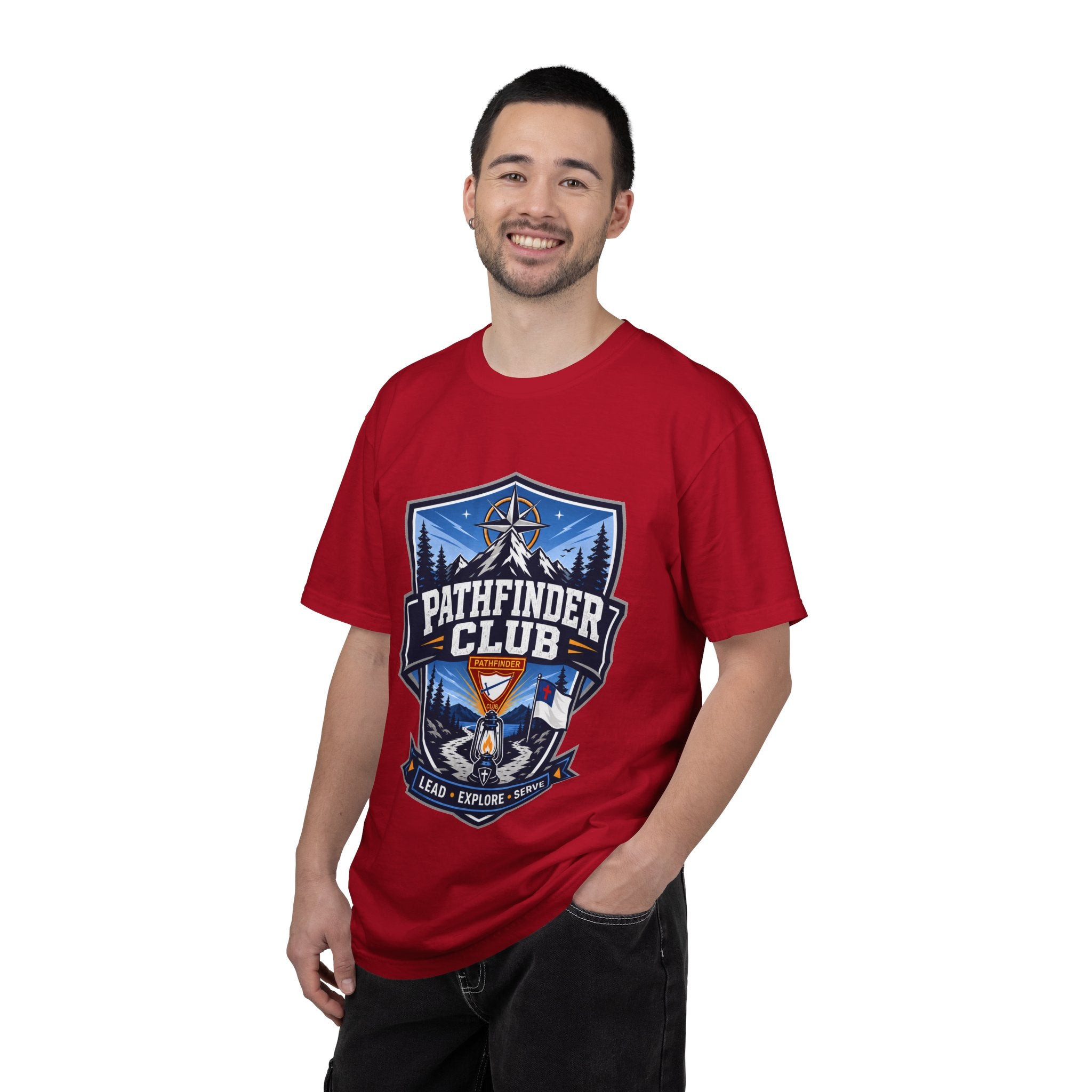 Pathfinder Club Adult Unisex T-shirt | Lantern
