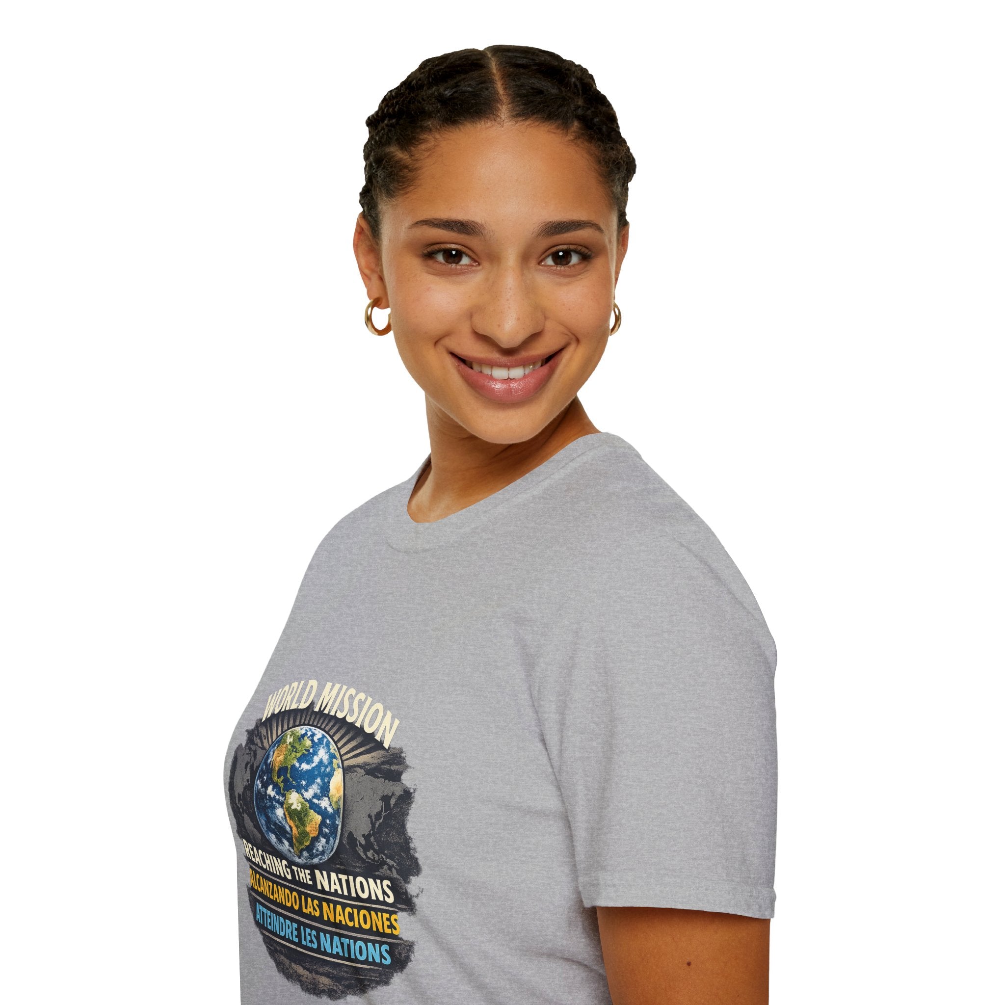 World Mission T-Shirt — Reaching the Nations Globe Tee