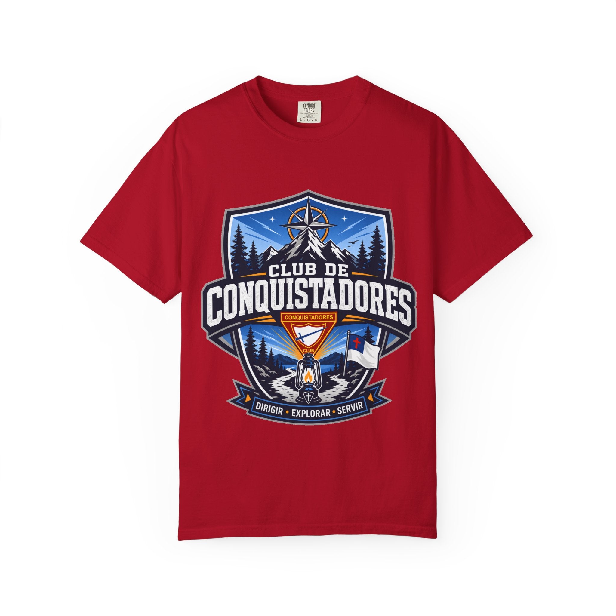 Camiseta unisex para adultos Club des Conquistadores | Linterna