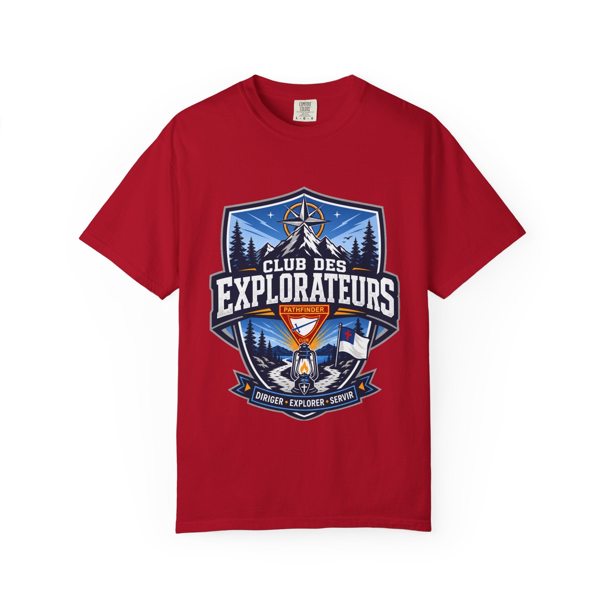 T-shirt adulte unisexe Club des Explorateurs | Lanterne